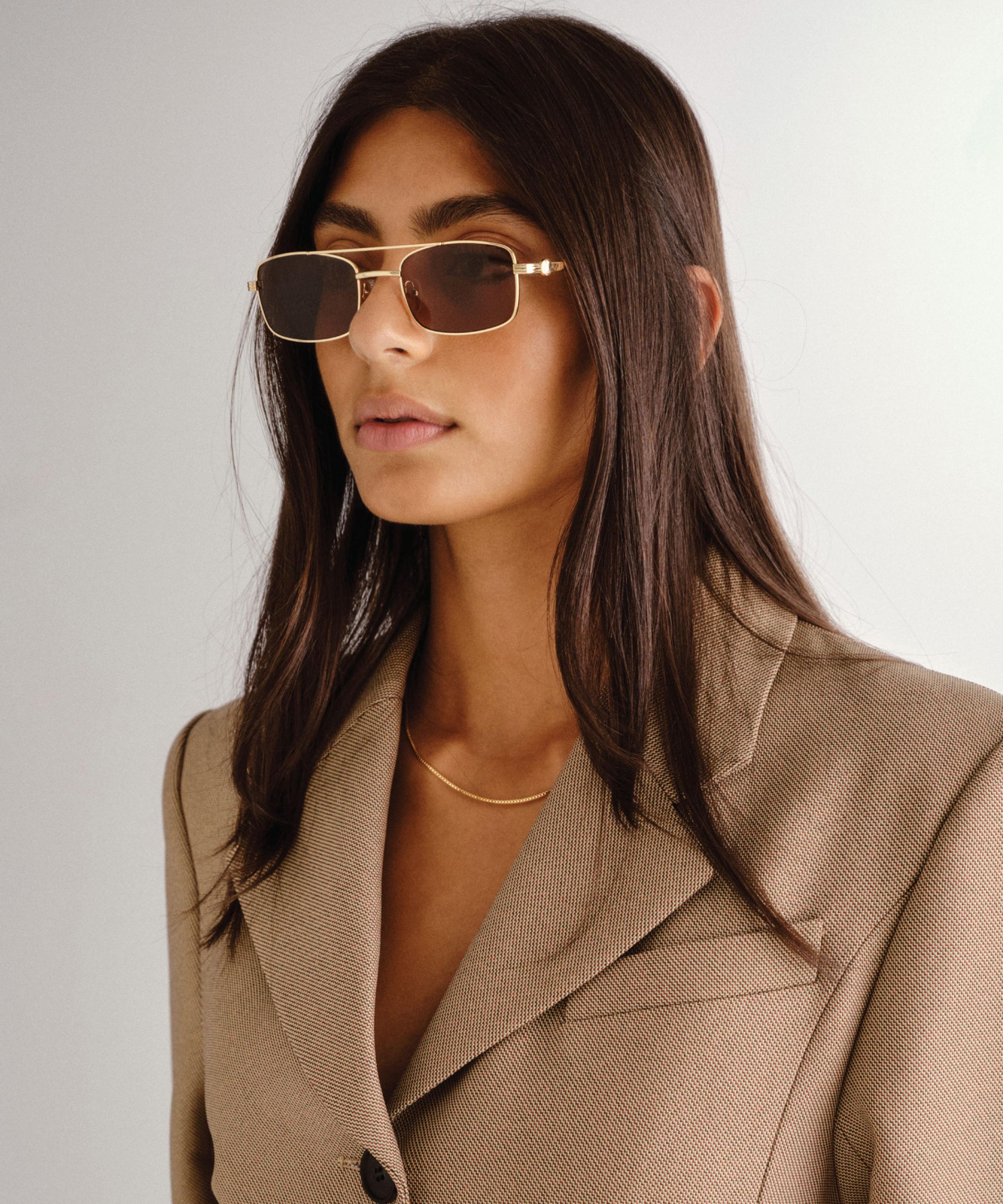 Luv Lou - Rocky Rectangle Sunglasses image number 1