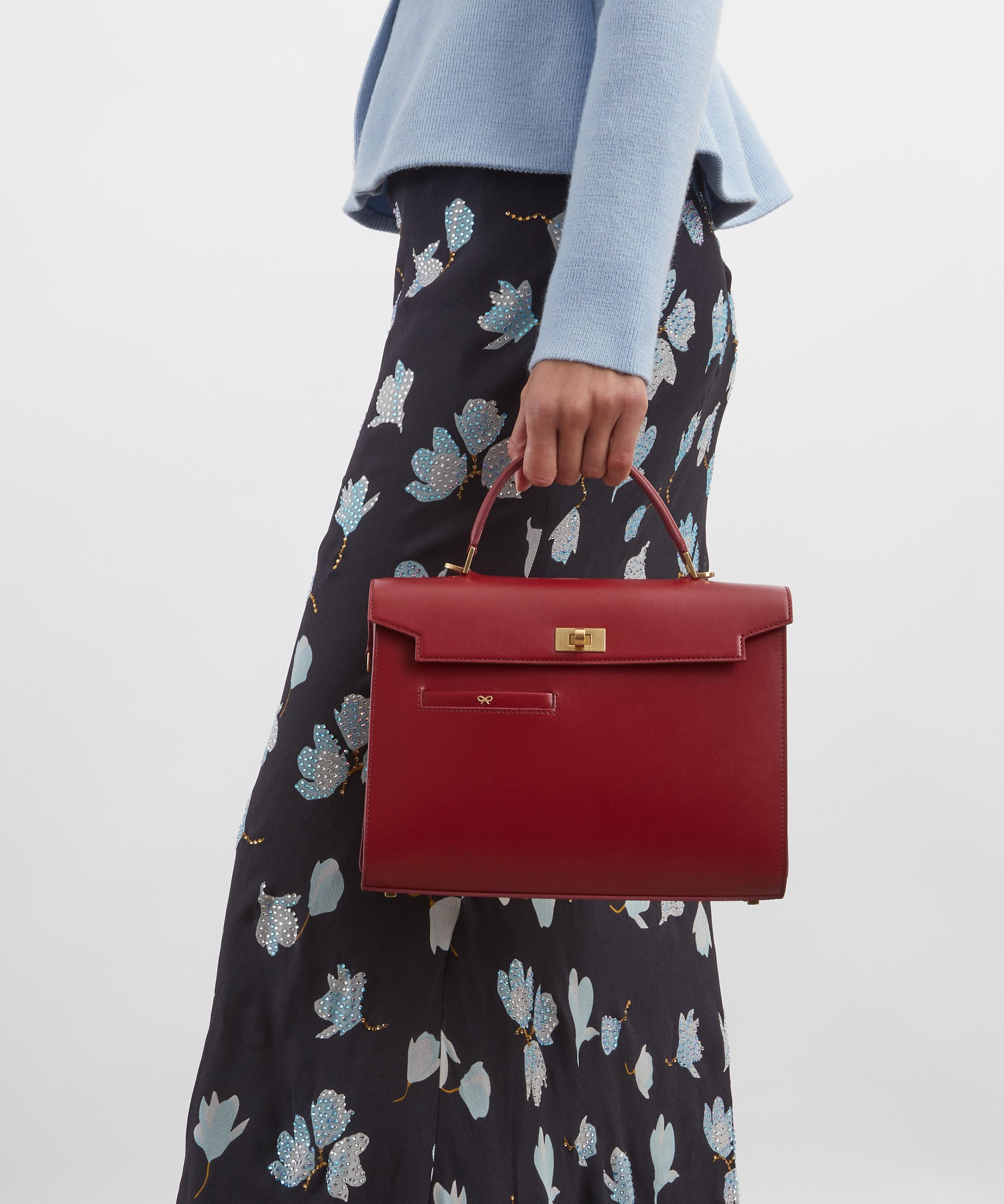 Anya Hindmarch - Mortimer Cross-Body Patent Leather Bag image number 1