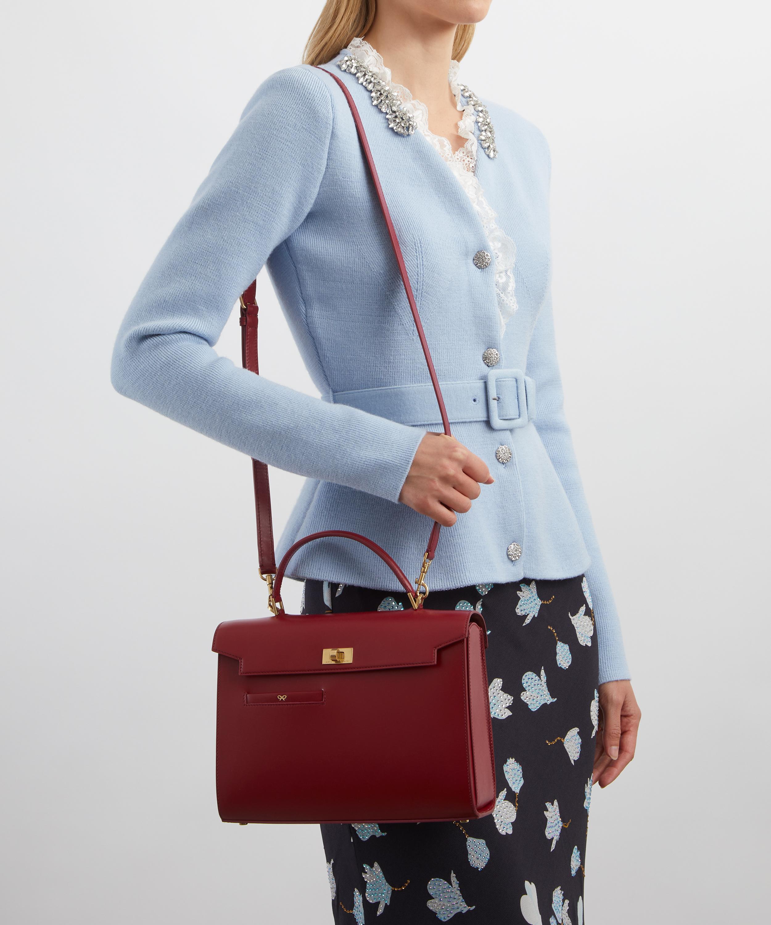 Anya Hindmarch - Mortimer Cross-Body Patent Leather Bag image number 6