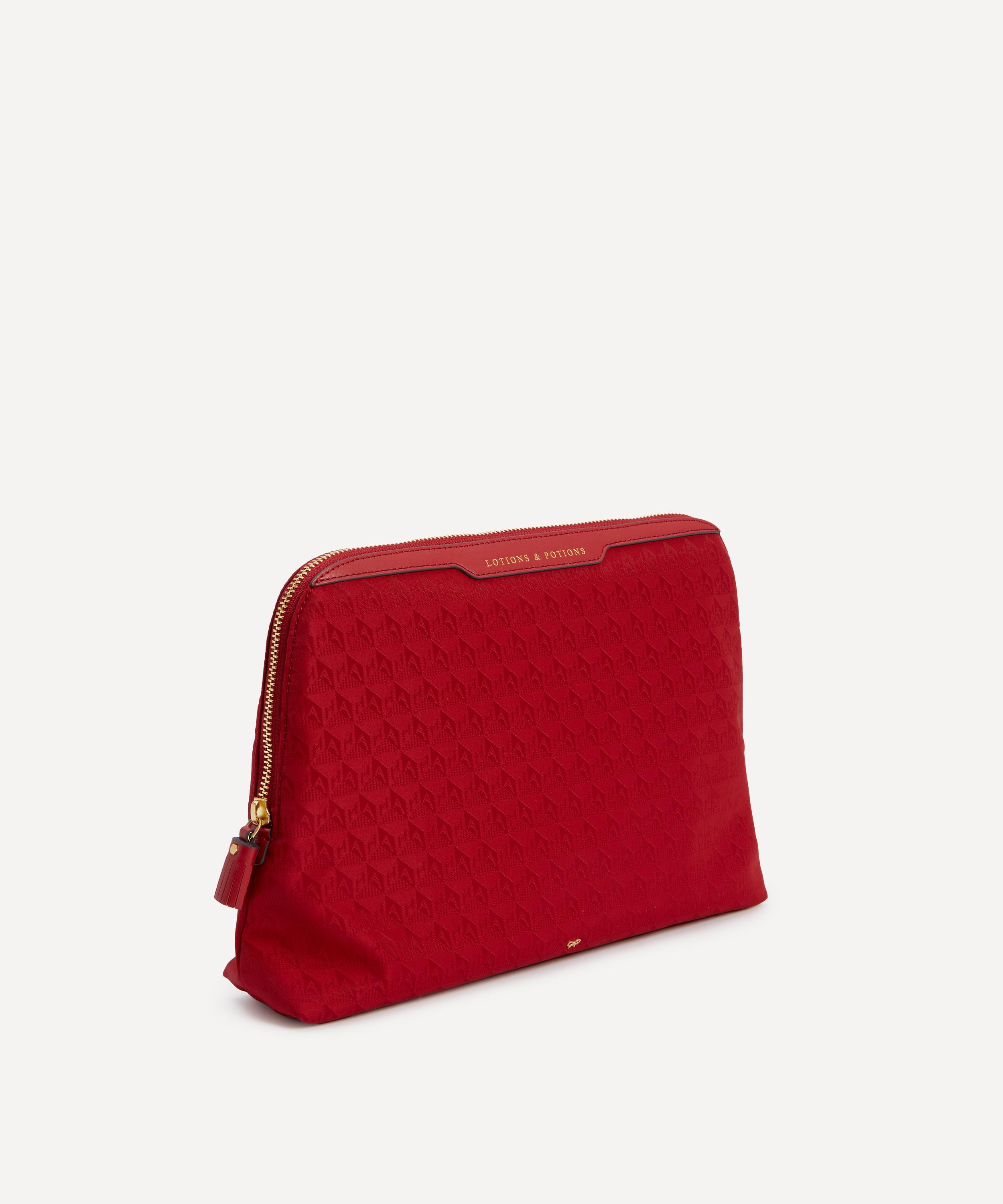 Anya Hindmarch - Logo Lotions and Potions Pouch image number 0