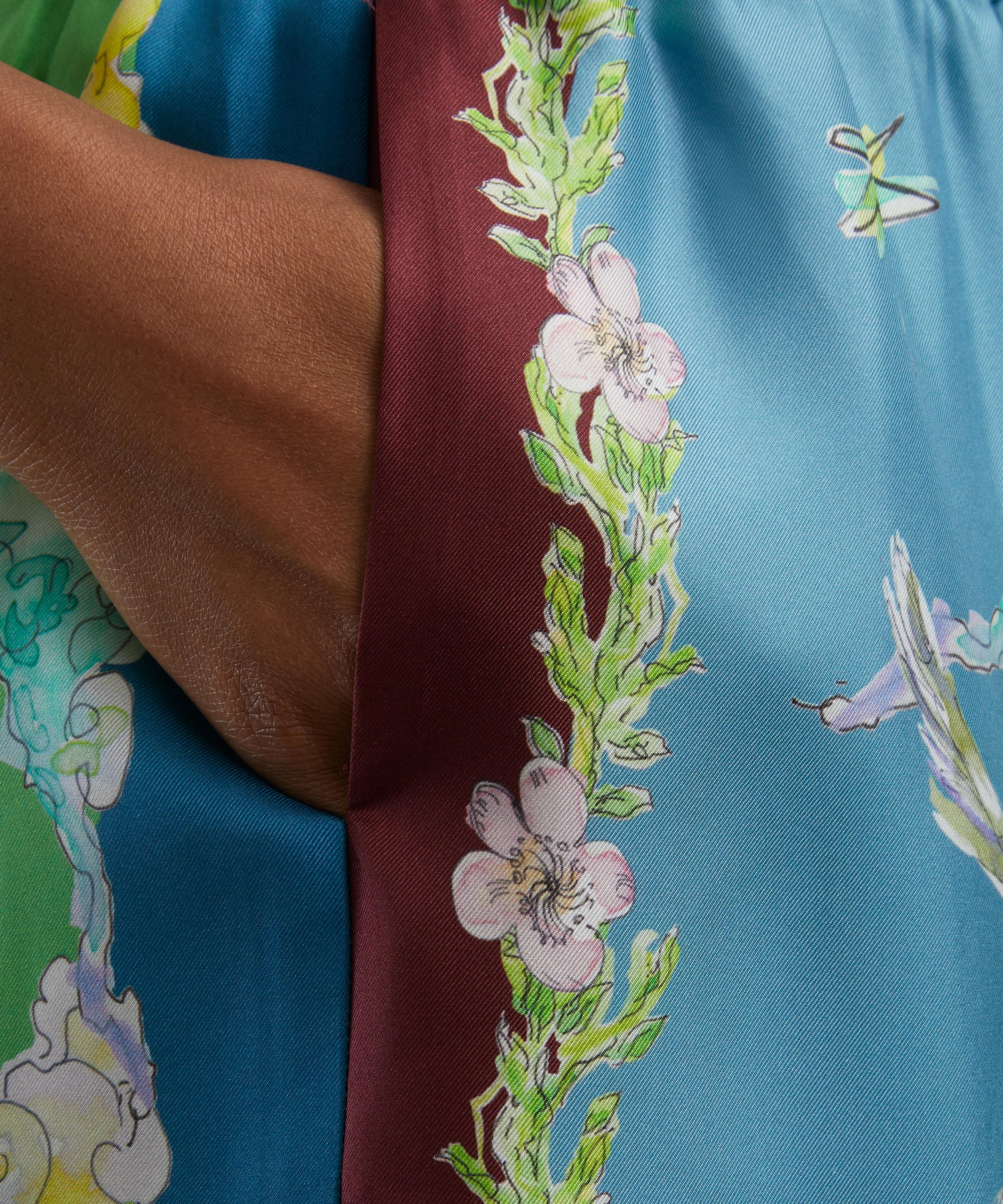 ALÉMAIS - Daria Silk-Twill Trousers image number 4