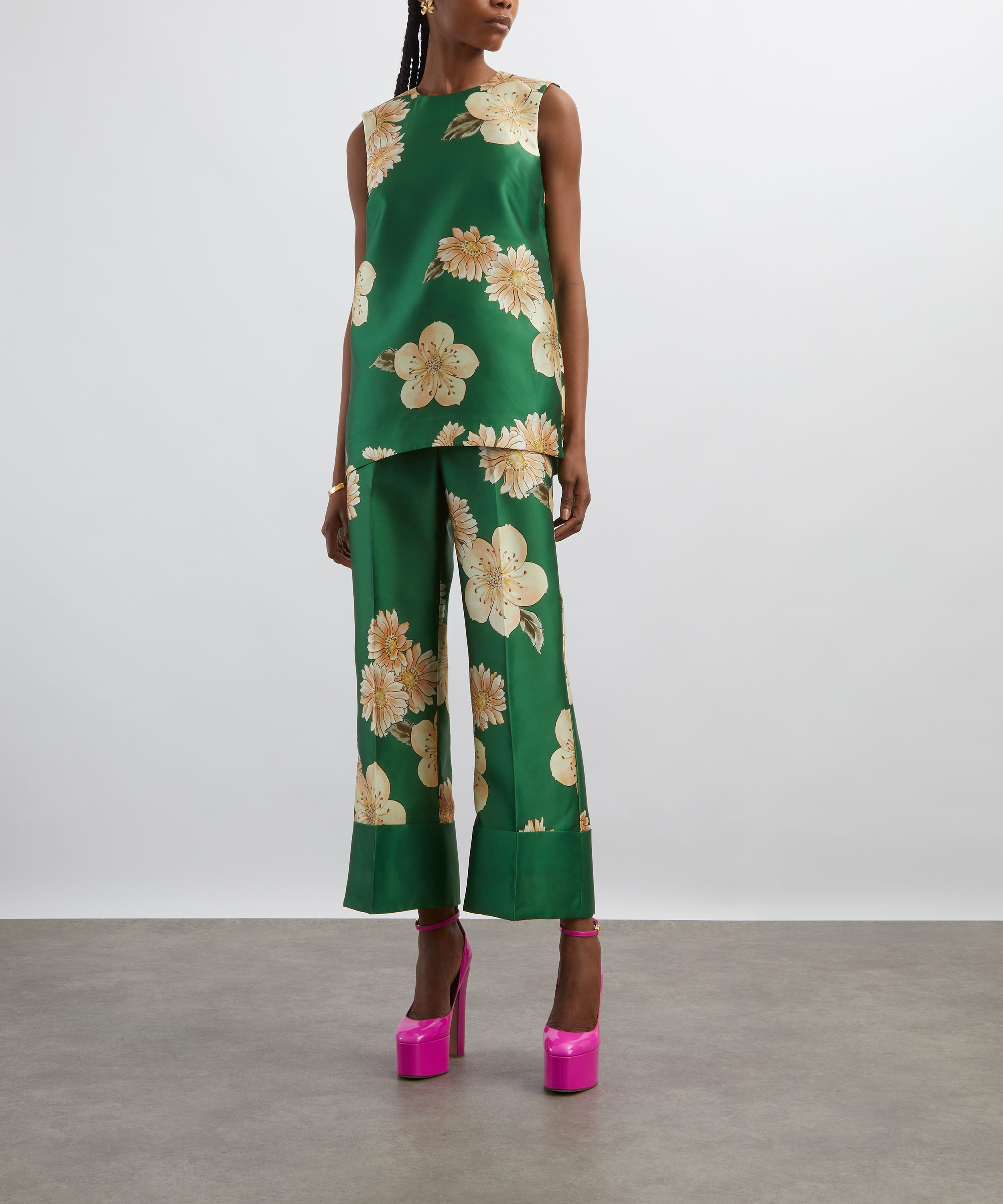 ALÉMAIS - Sage Relaxed Tailored Trousers image number 1