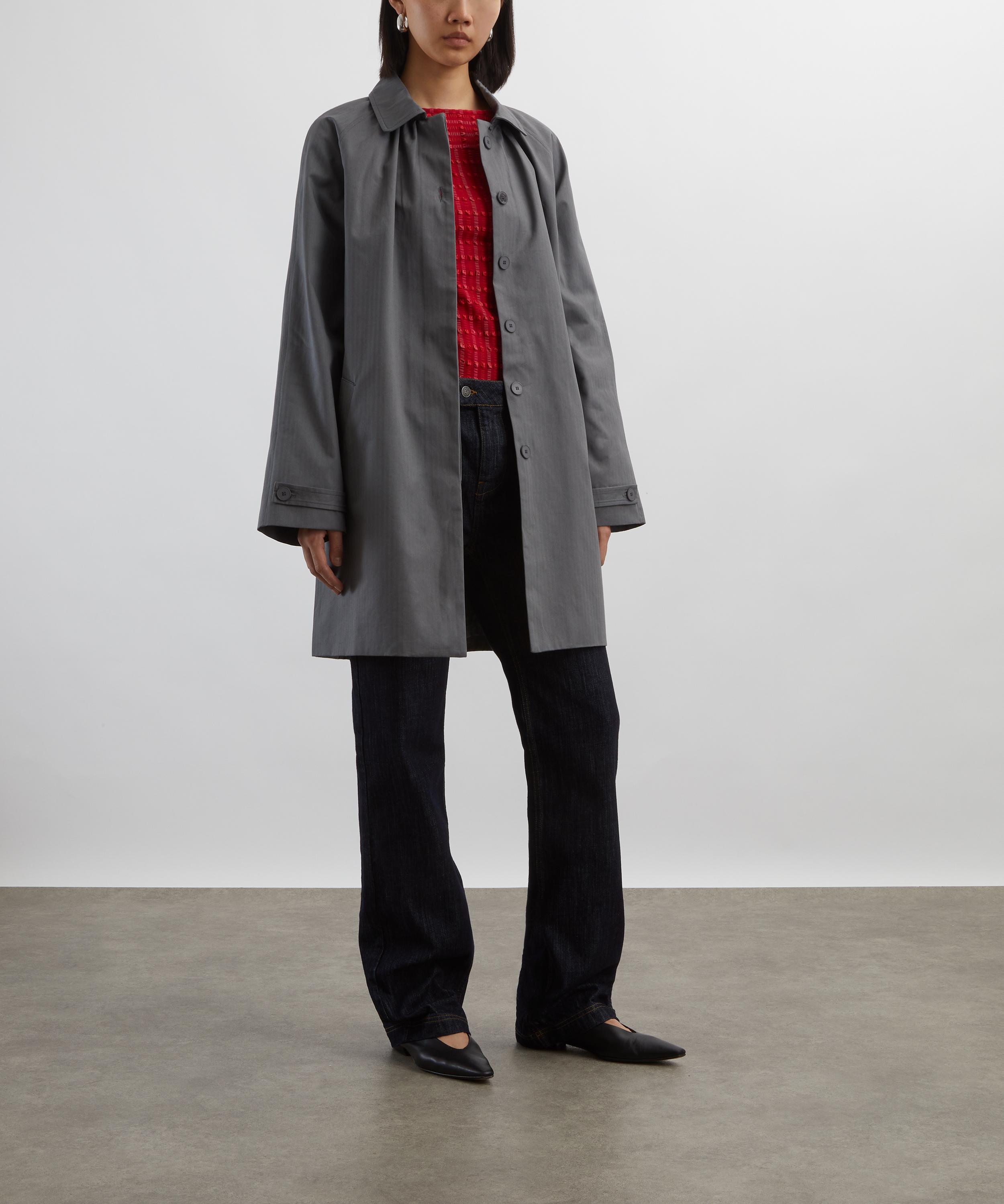 Peachy Den - Cheri Slate Trench Coat image number 1