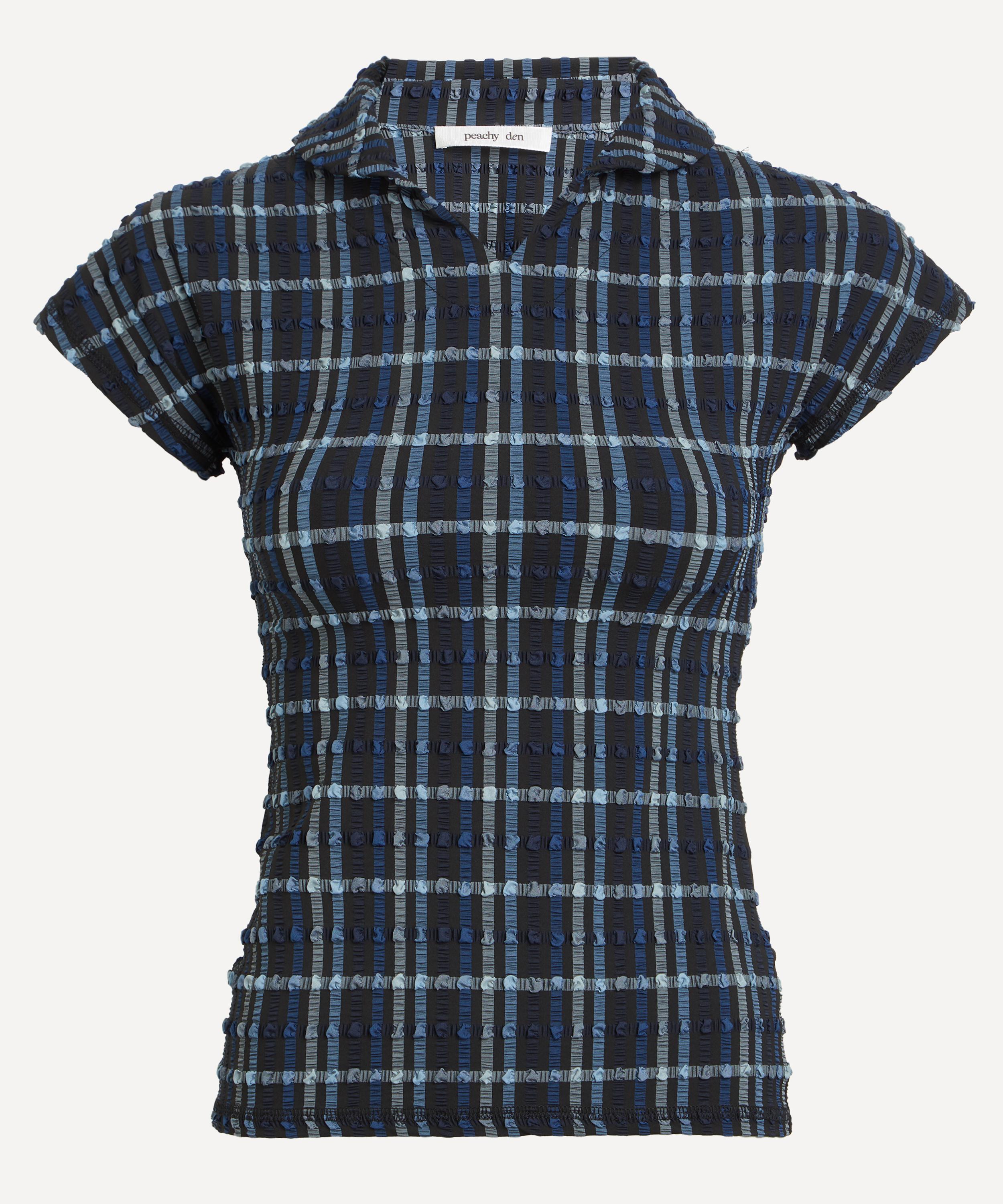 Peachy Den - Cindy Selvedge Polo Top image number 0