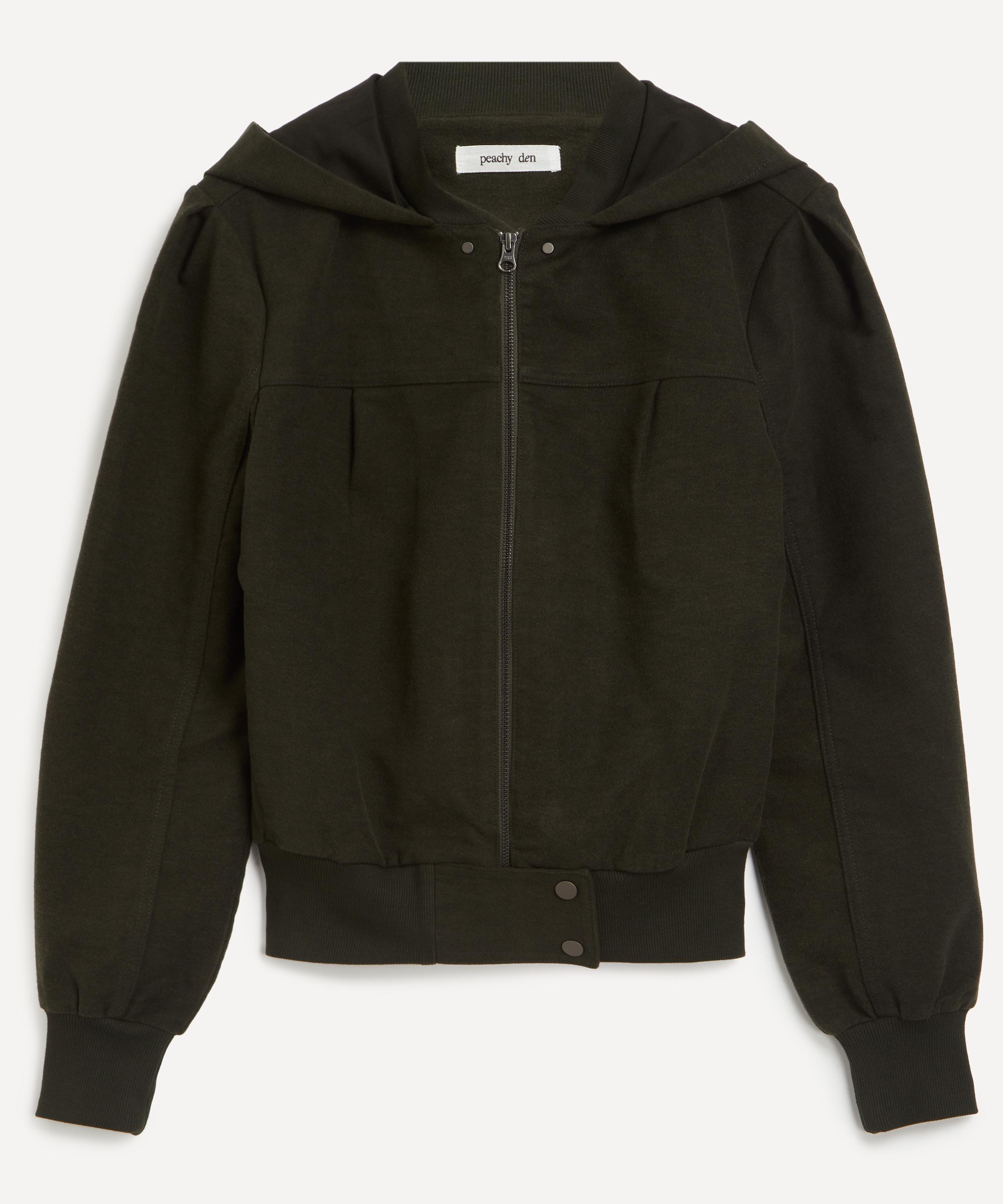 Peachy Den - Edie Olive Bomber Jacket image number 0