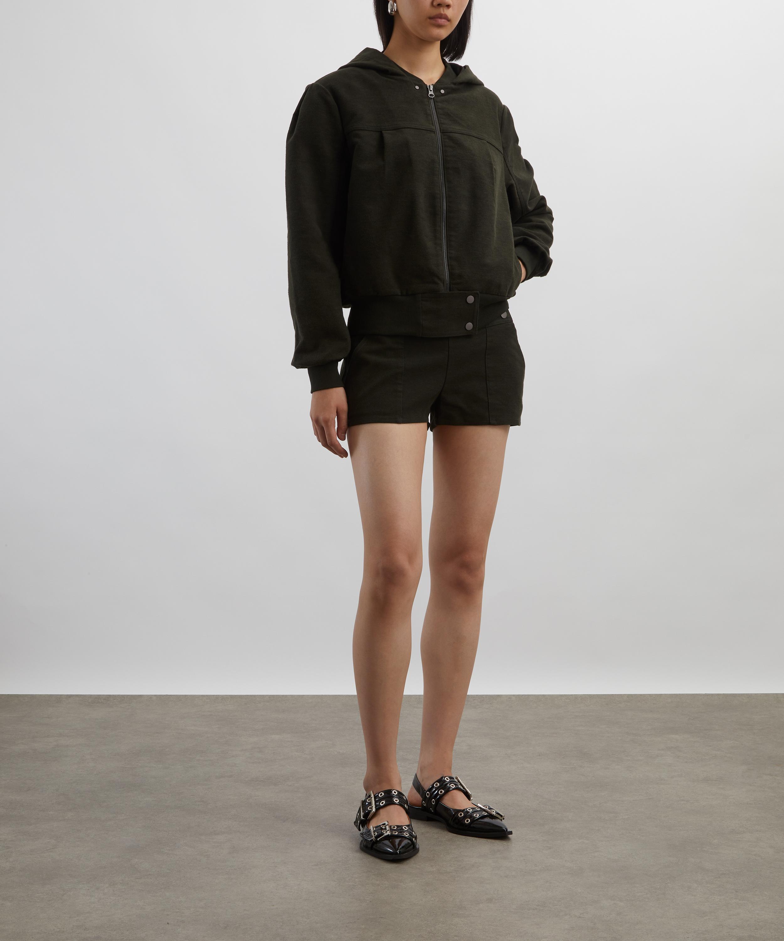Peachy Den - Edie Olive Bomber Jacket image number 1