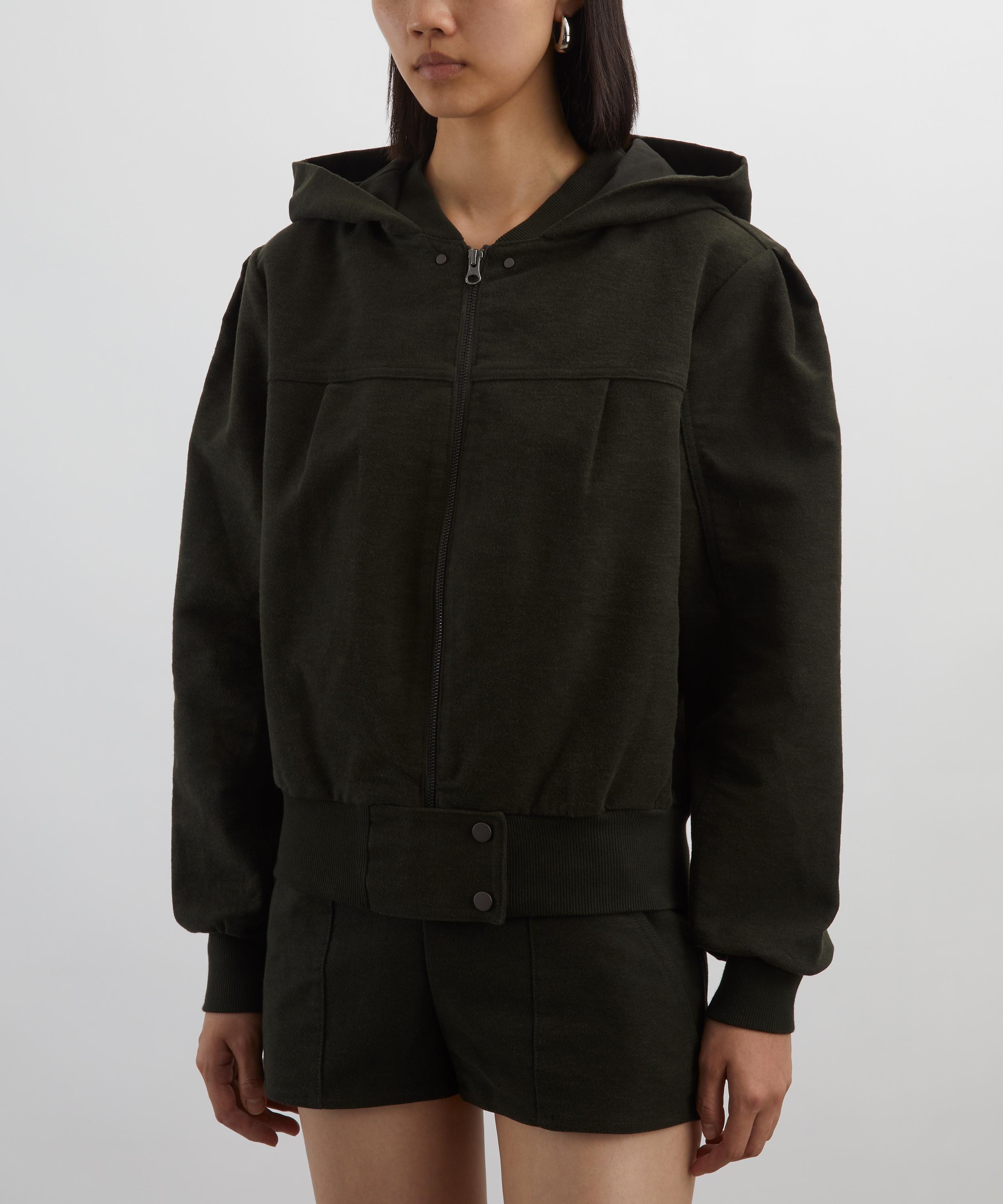 Peachy Den - Edie Olive Bomber Jacket image number 2