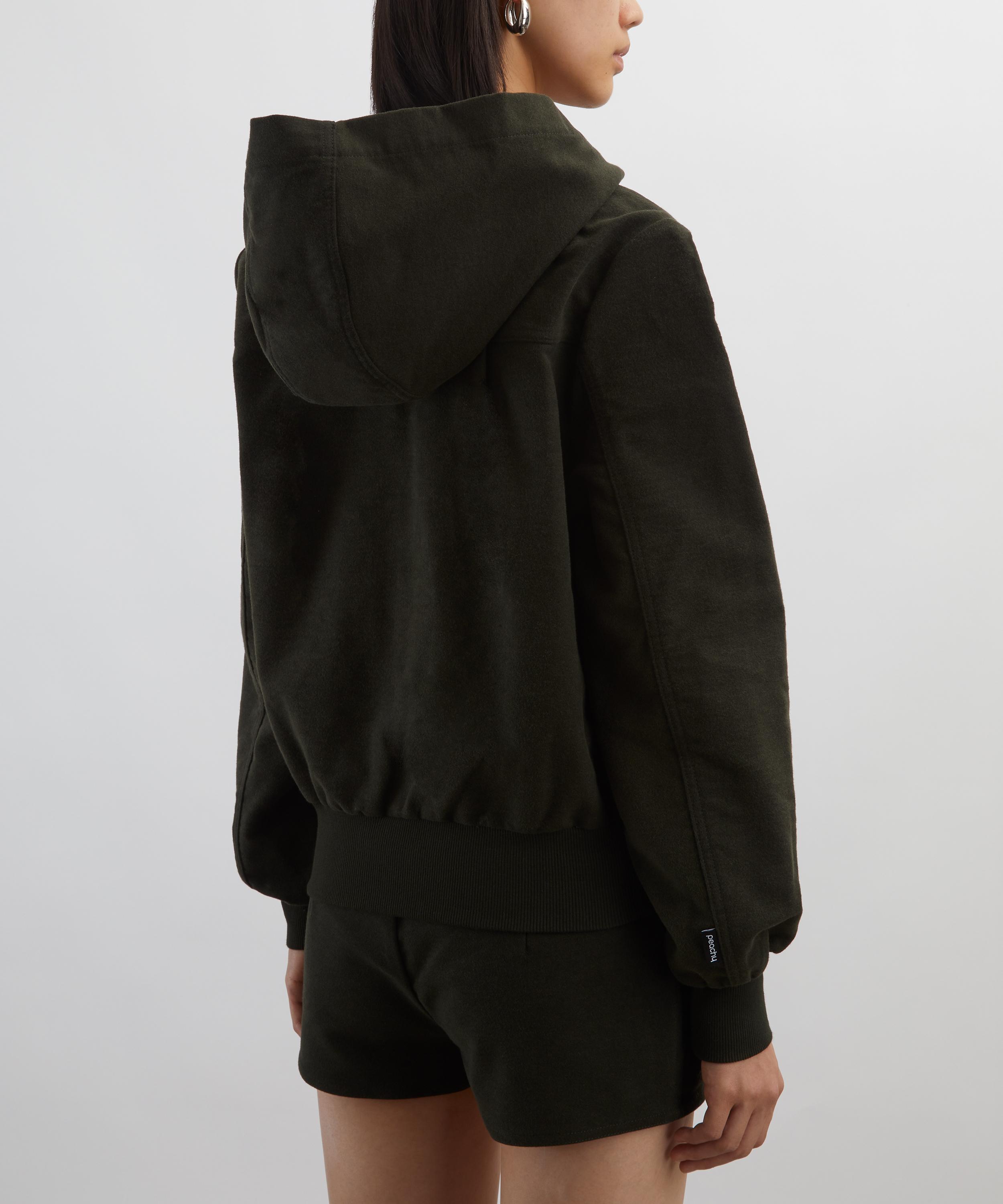 Peachy Den - Edie Olive Bomber Jacket image number 3