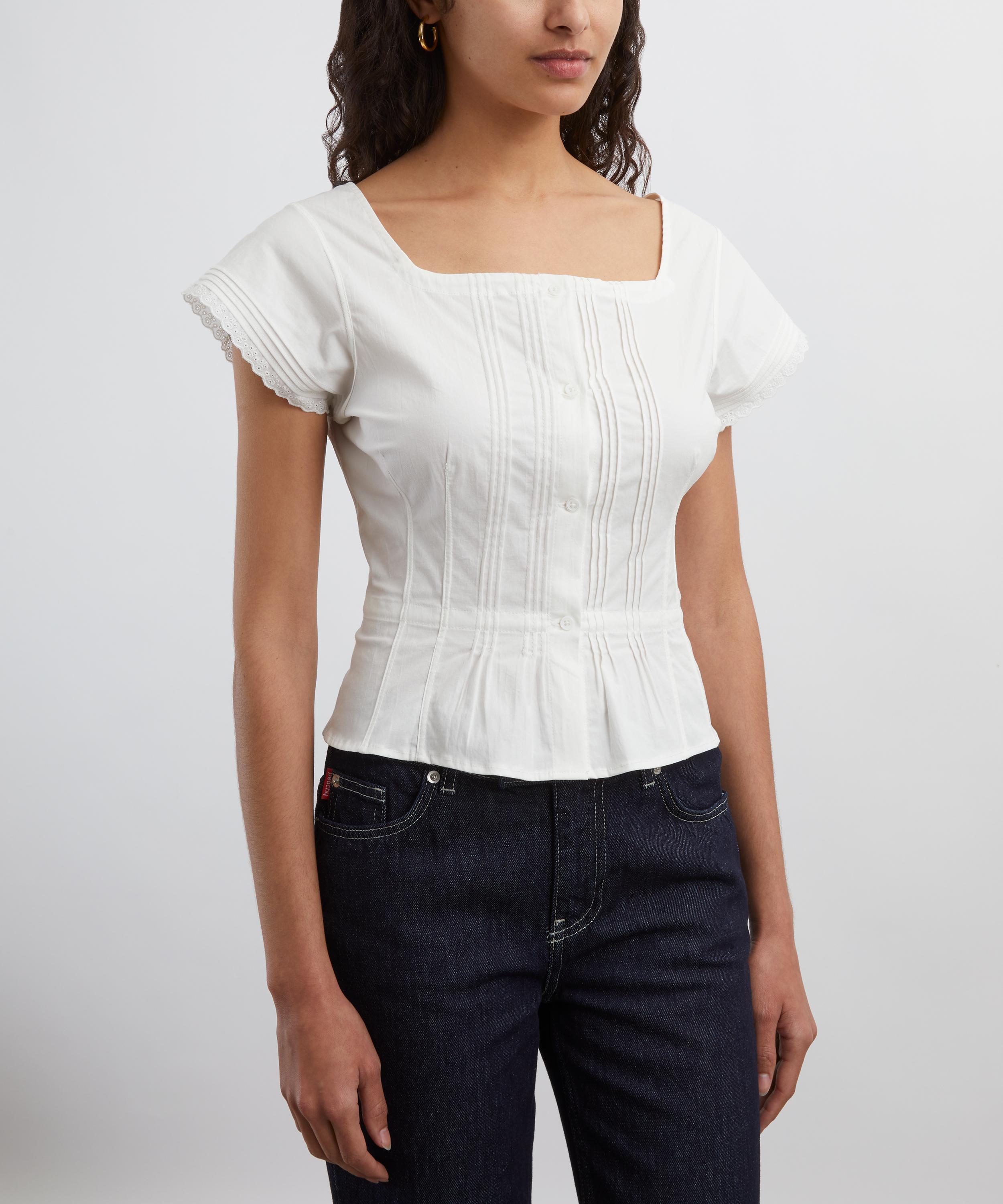 Peachy Den - The Renee Blouse image number 2