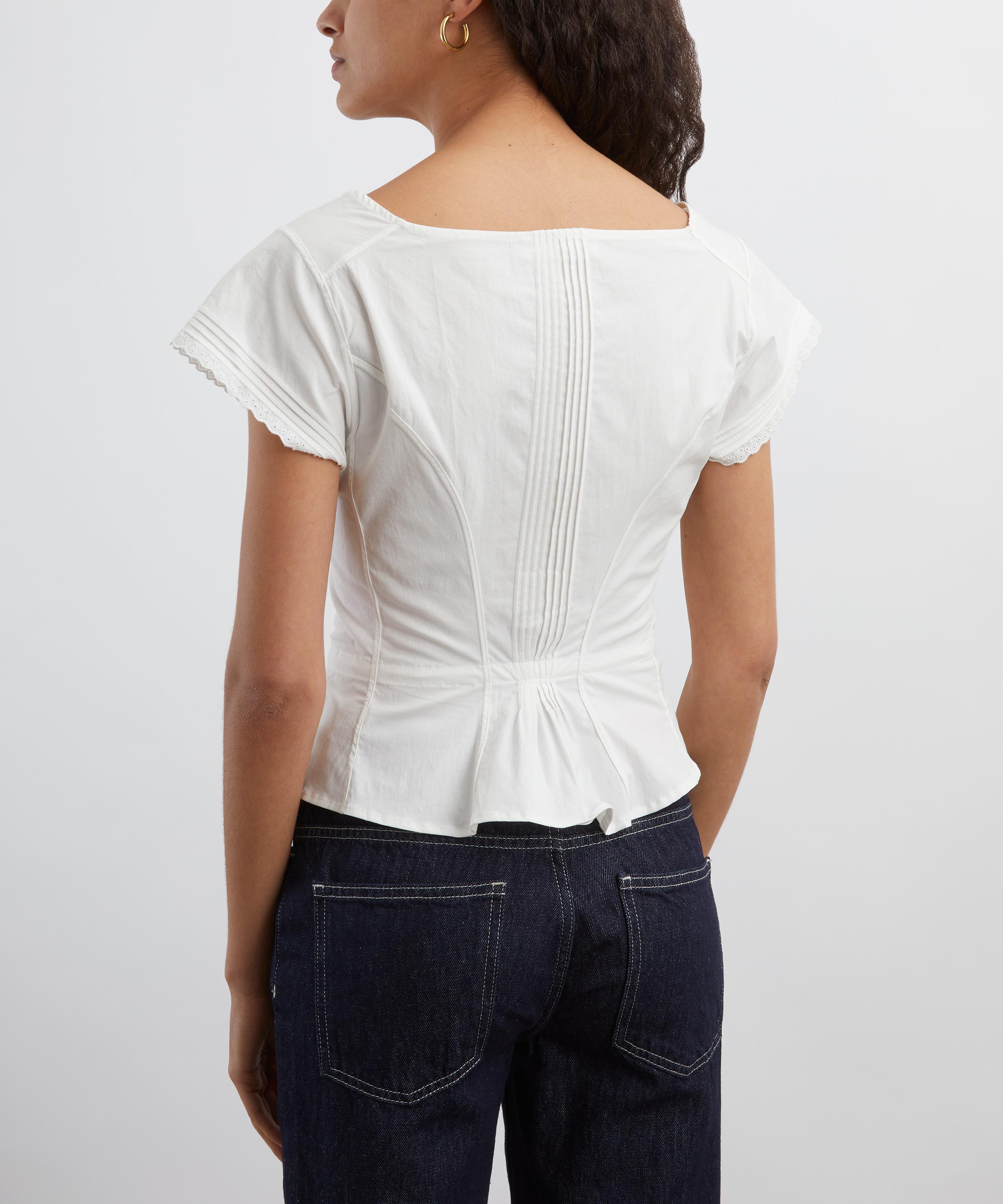 Peachy Den - The Renee Blouse image number 3