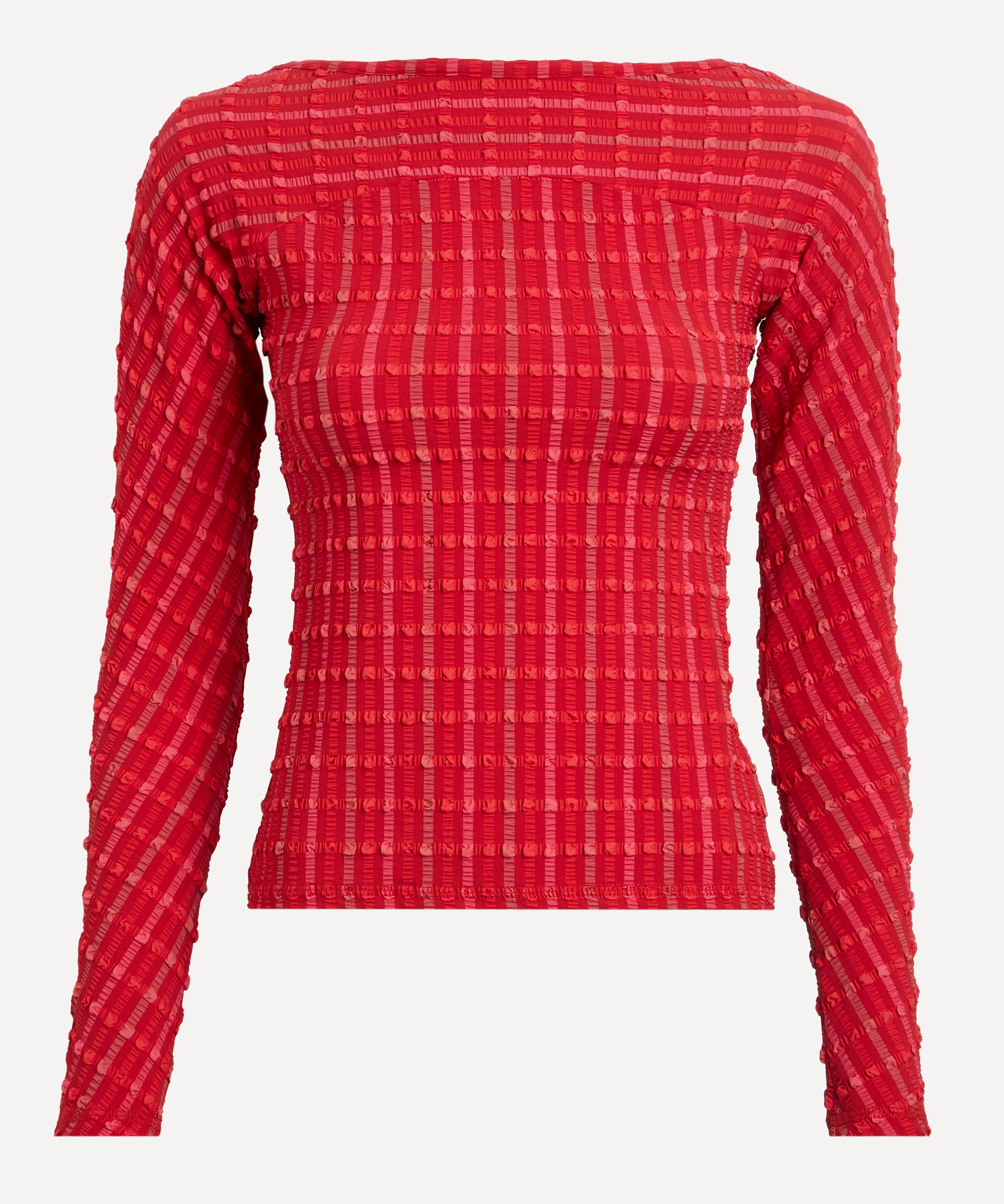 Peachy Den - Cindy Lipstick Long Sleeve Top image number 0