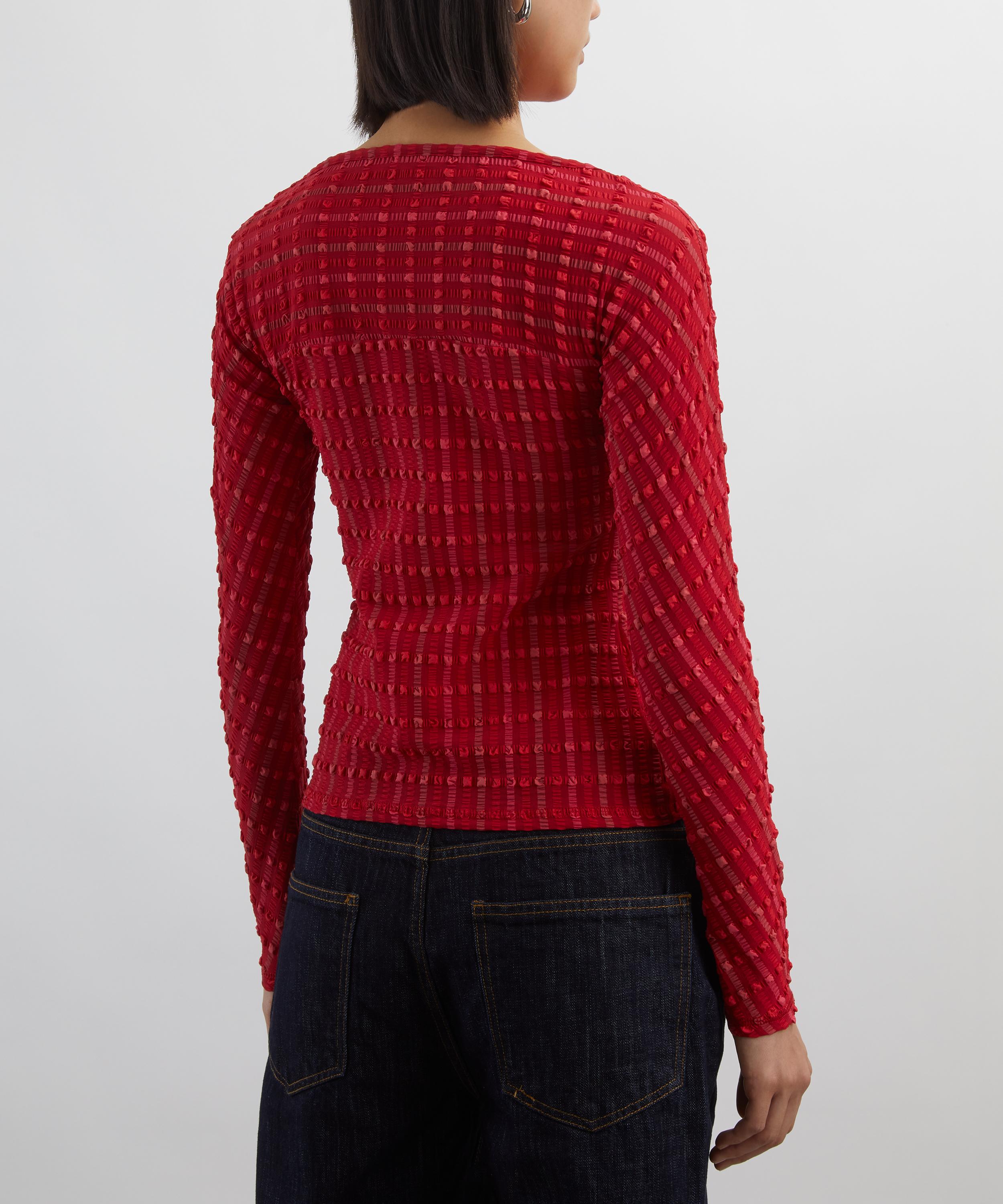 Peachy Den - Cindy Lipstick Long Sleeve Top image number 3