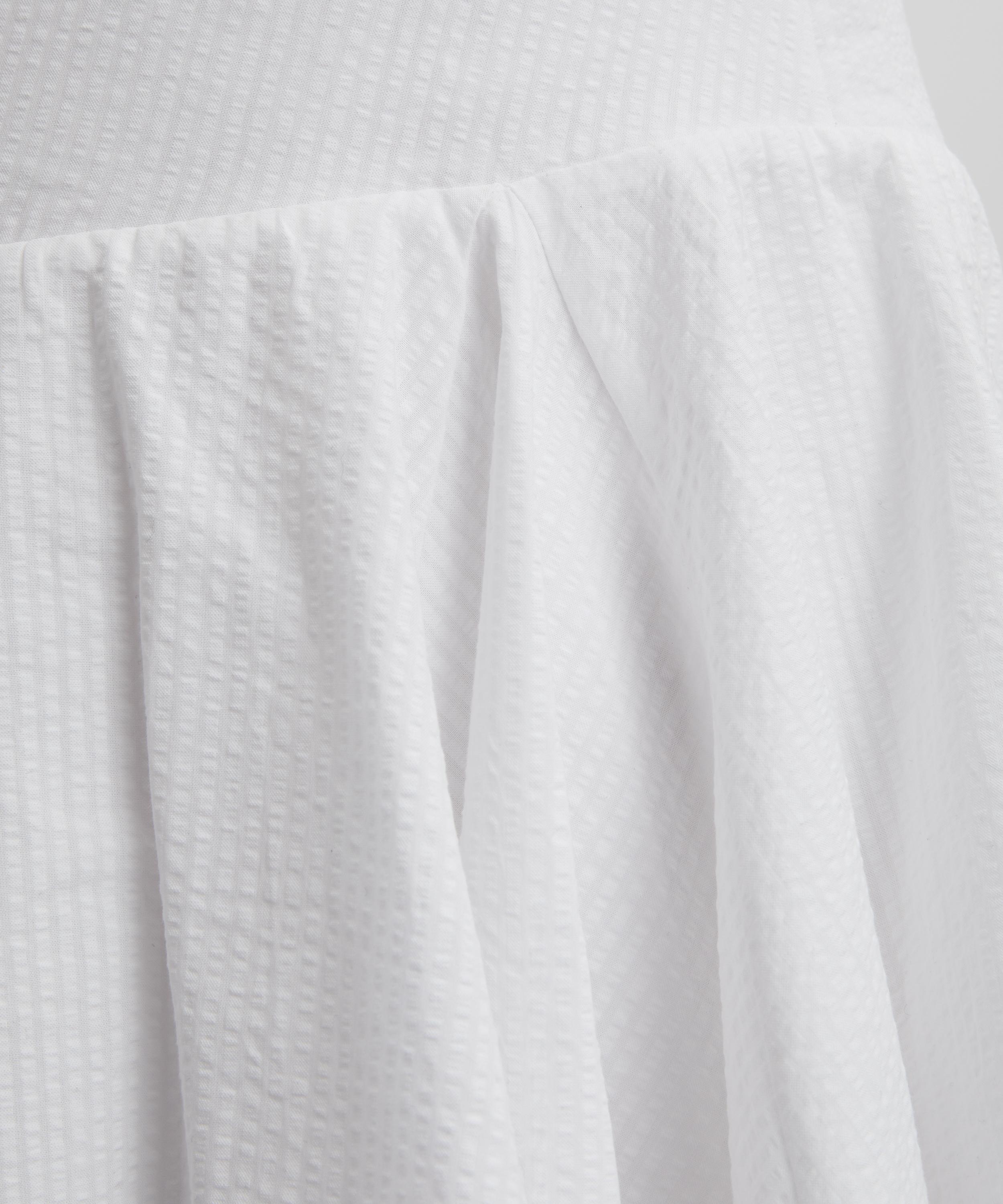 Peachy Den - White Dylan Mini Skirt image number 4