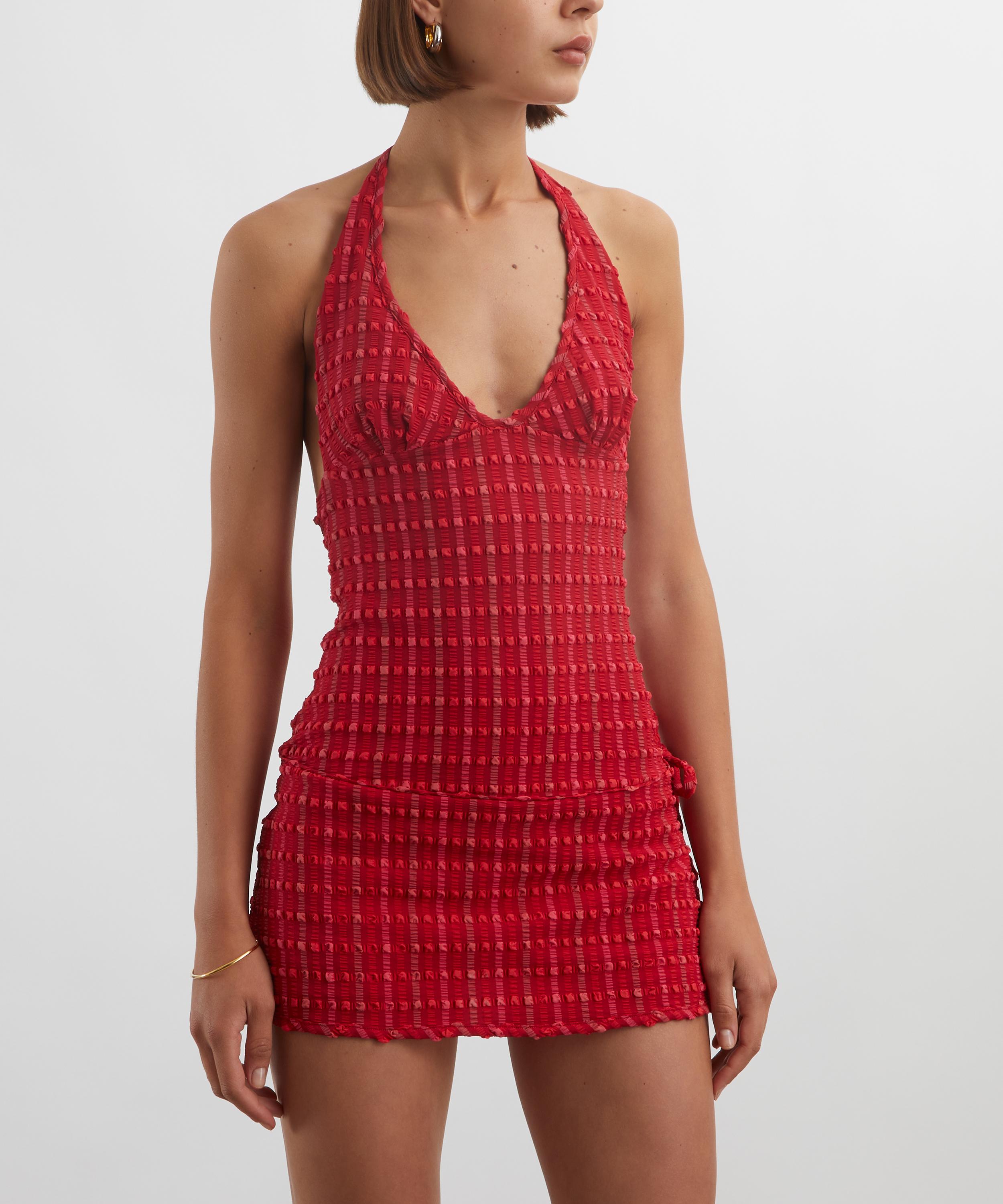 Peachy Den - Cindy Halter Skort Dress image number 2