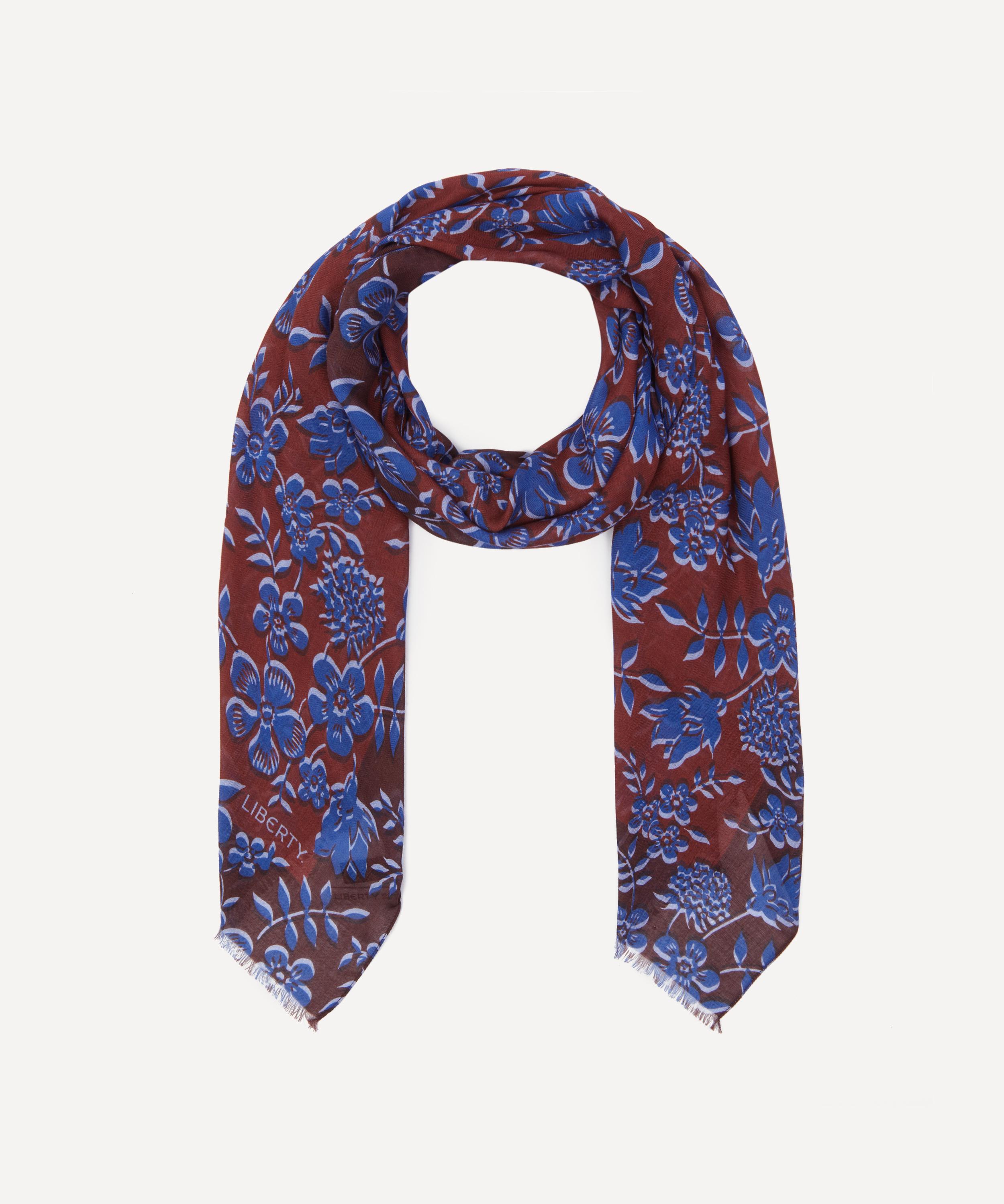 Liberty - Master Plan 60x160 Modal-Cashmere Scarf image number 1