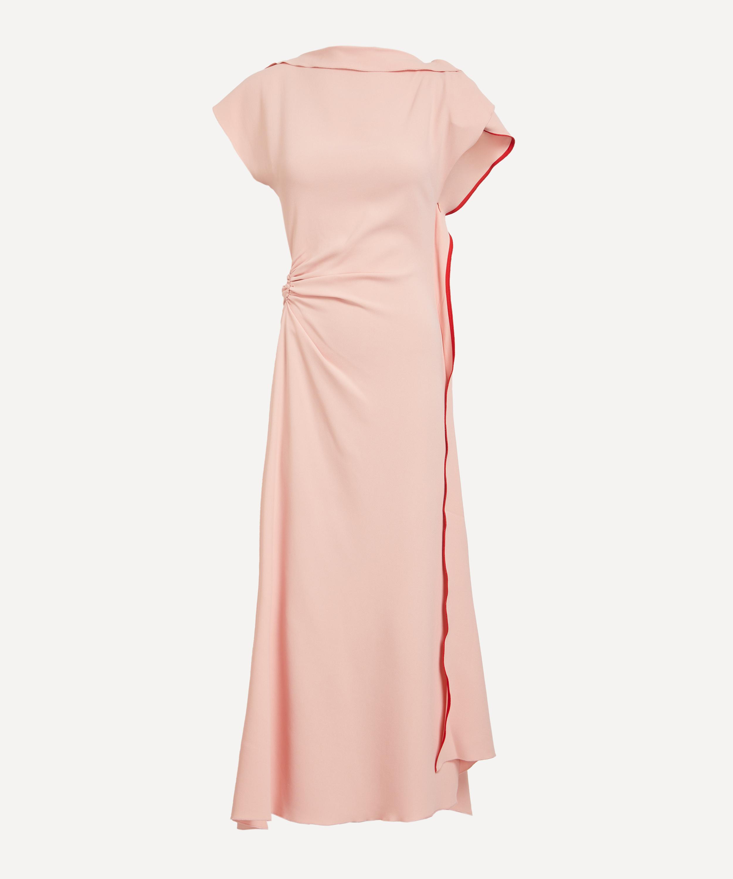Victoria Beckham - Drape Sleeve Midi Dress image number 0