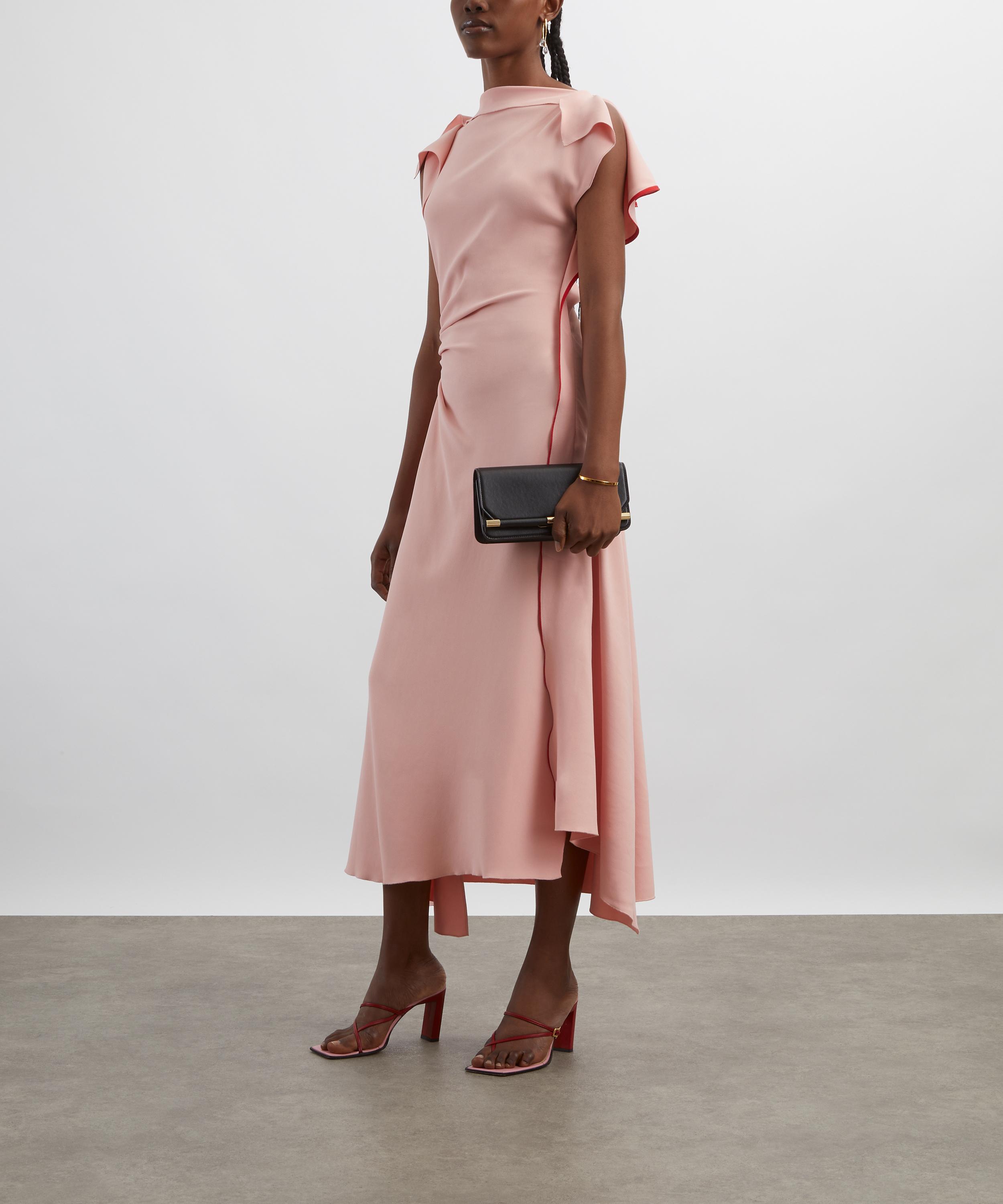 Victoria Beckham - Drape Sleeve Midi Dress image number 1