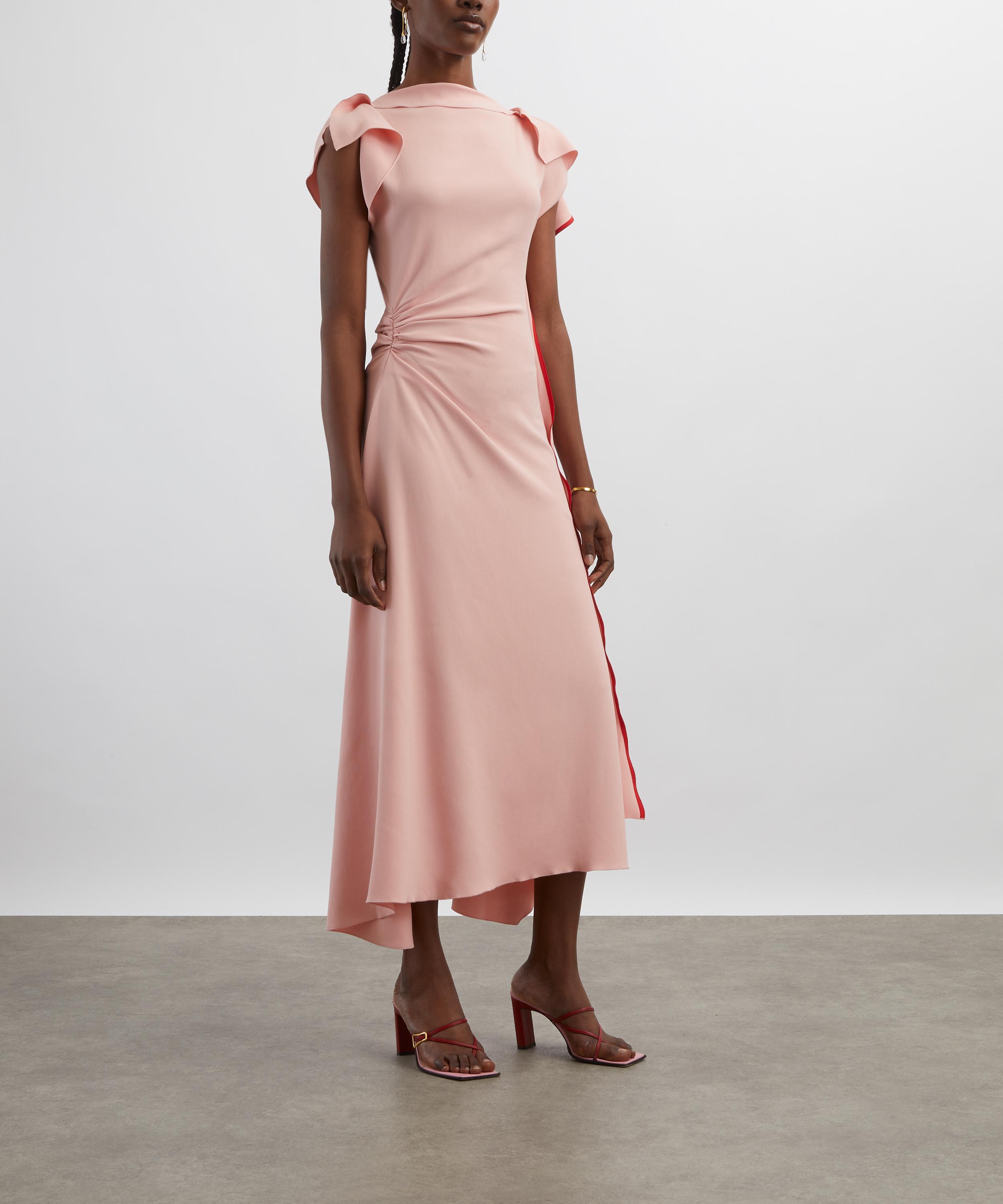 Victoria Beckham - Drape Sleeve Midi Dress image number 2
