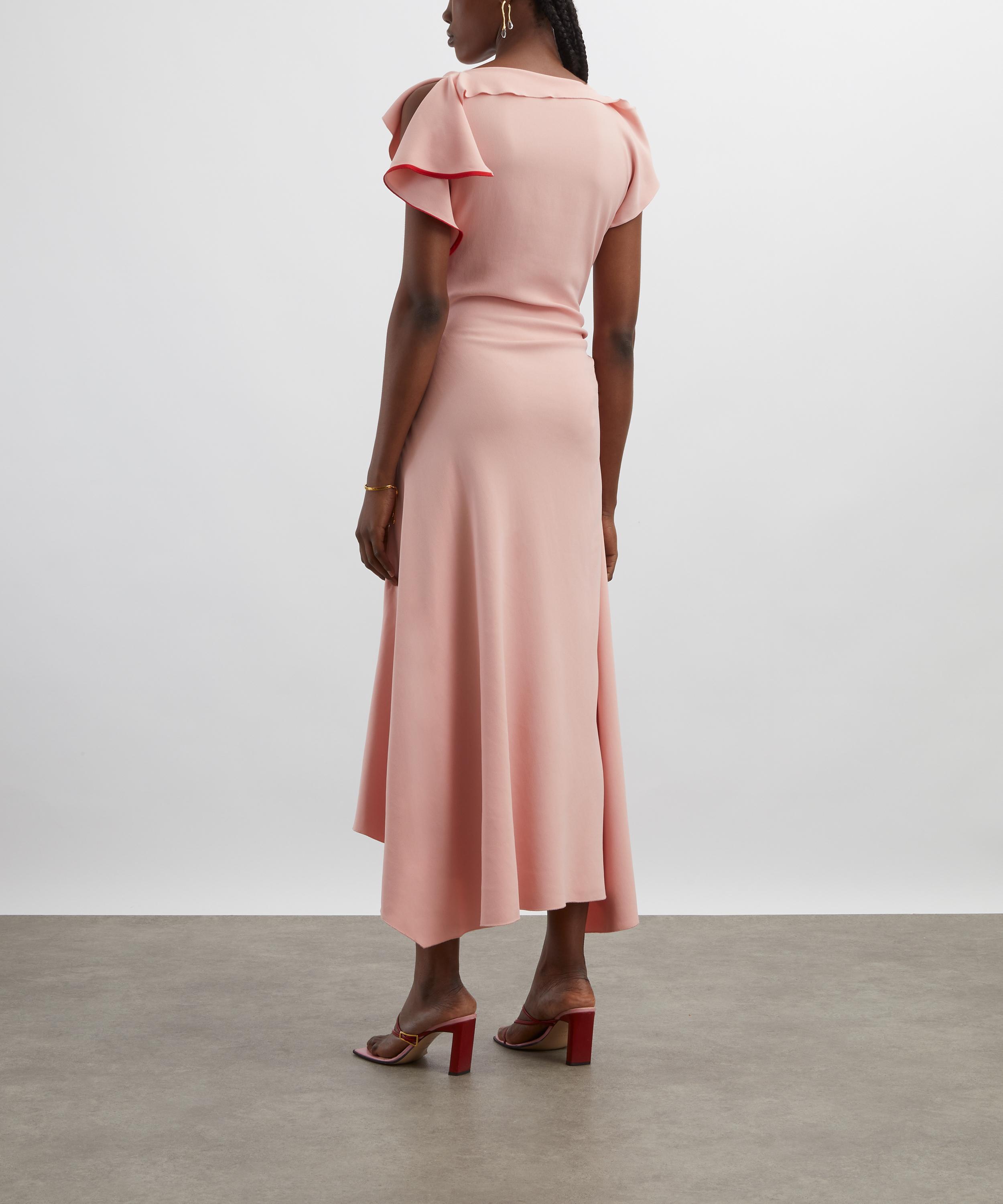 Victoria Beckham - Drape Sleeve Midi Dress image number 3