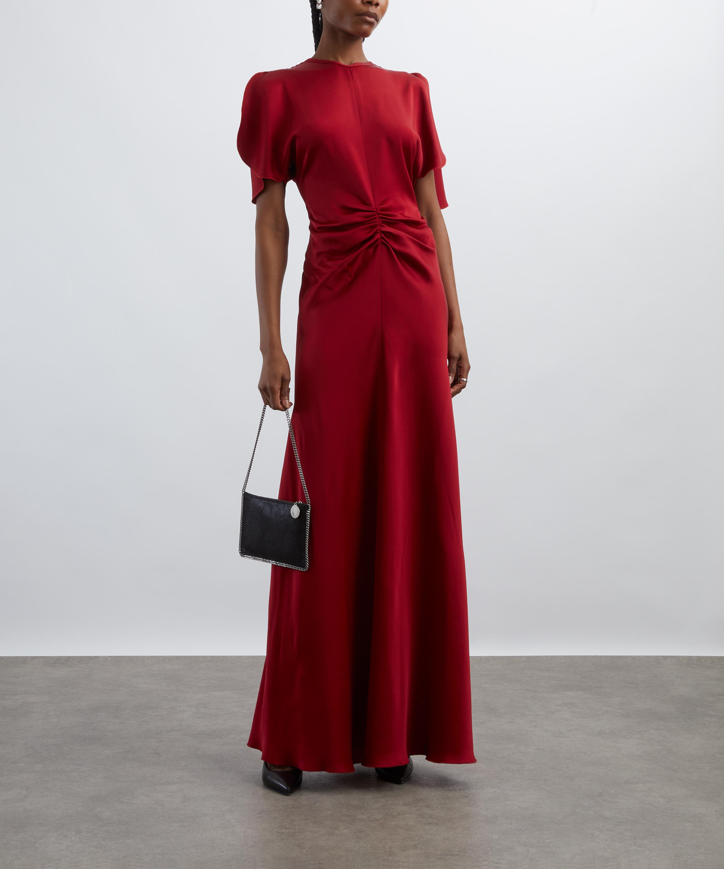 Victoria Beckham - Gathered Waist Floor-Length Dress  image number 1