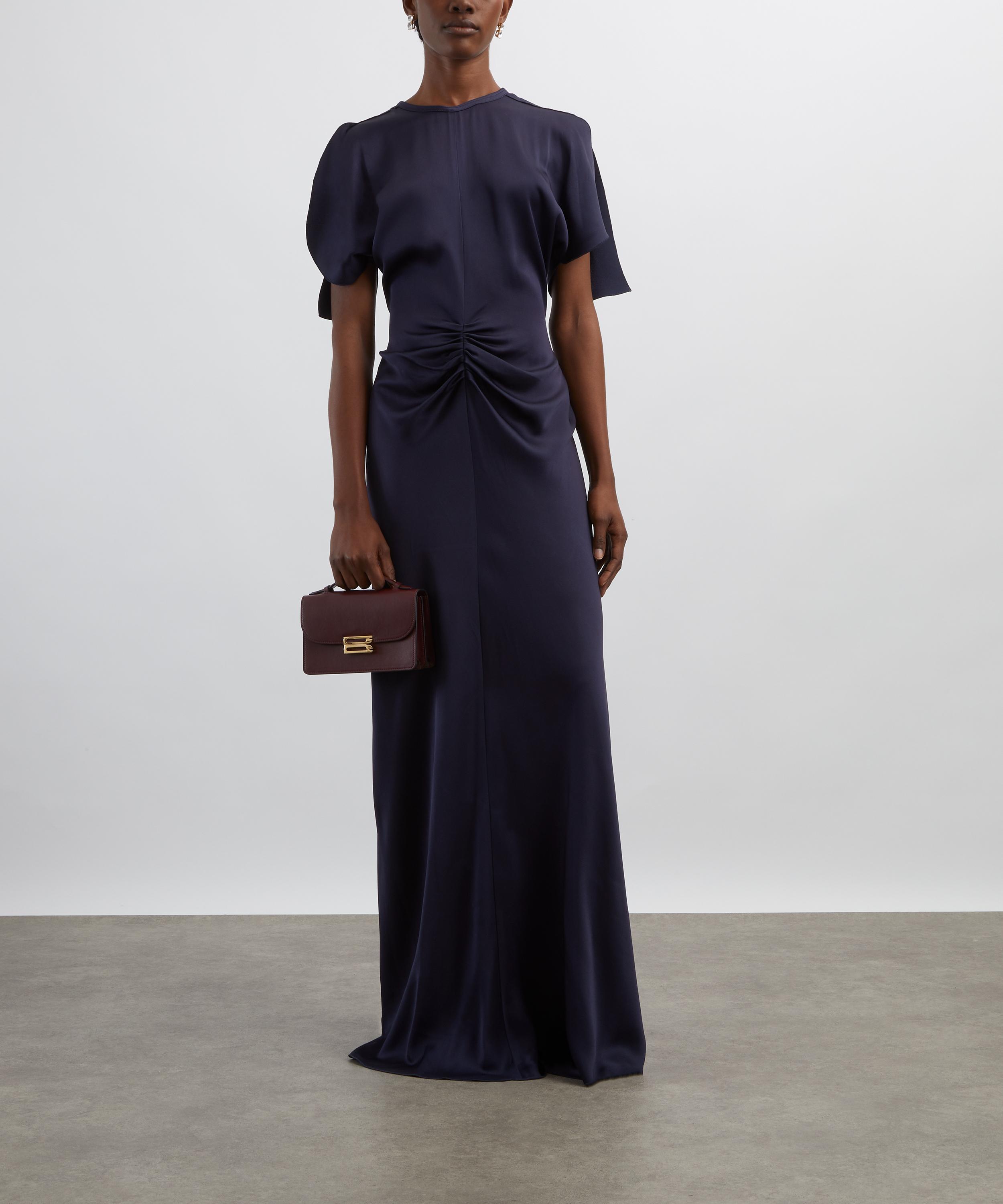 Victoria Beckham - Gathered Waist Floor-Length Dress  image number 1