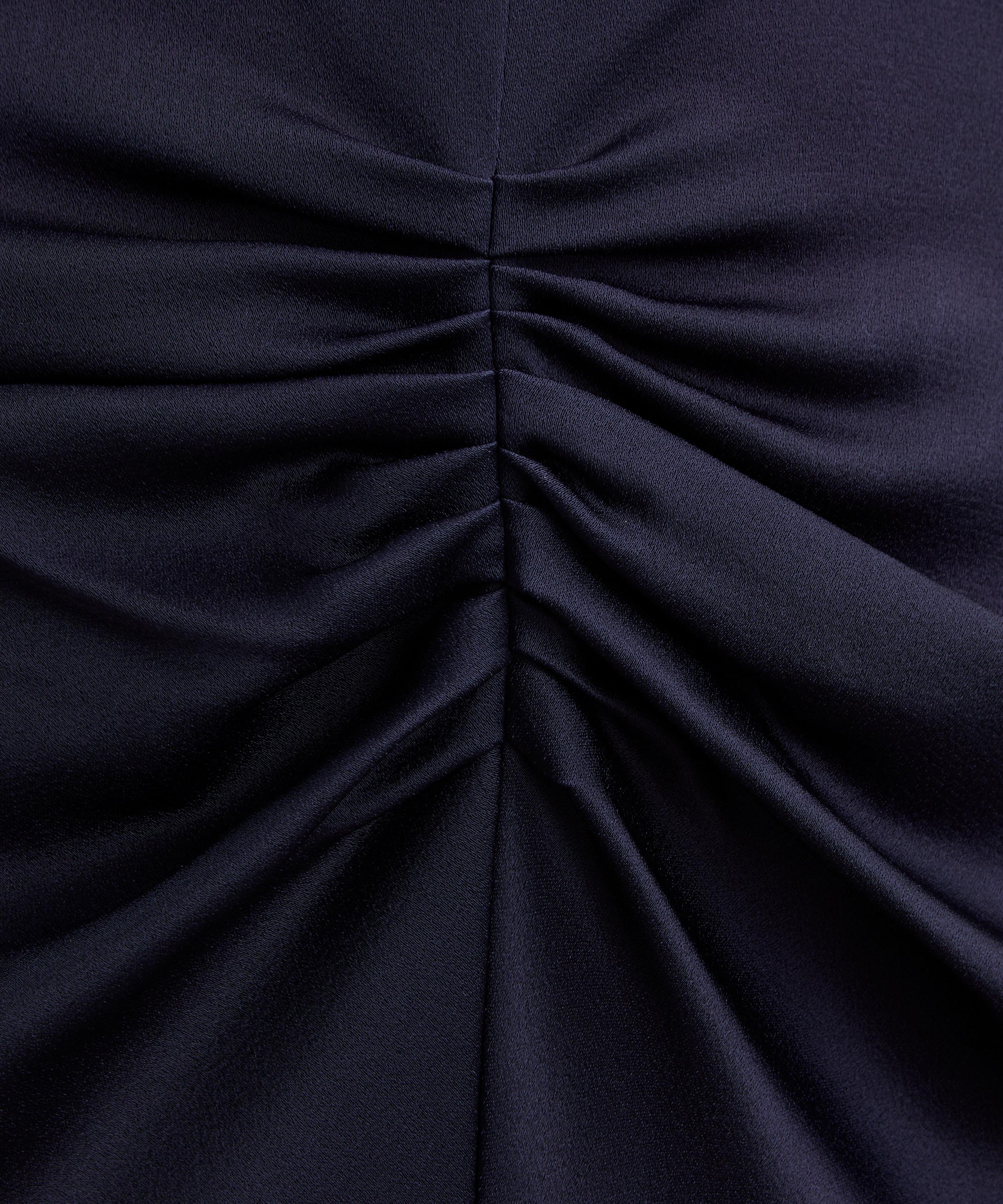 Victoria Beckham - Gathered Waist Floor-Length Dress  image number 4