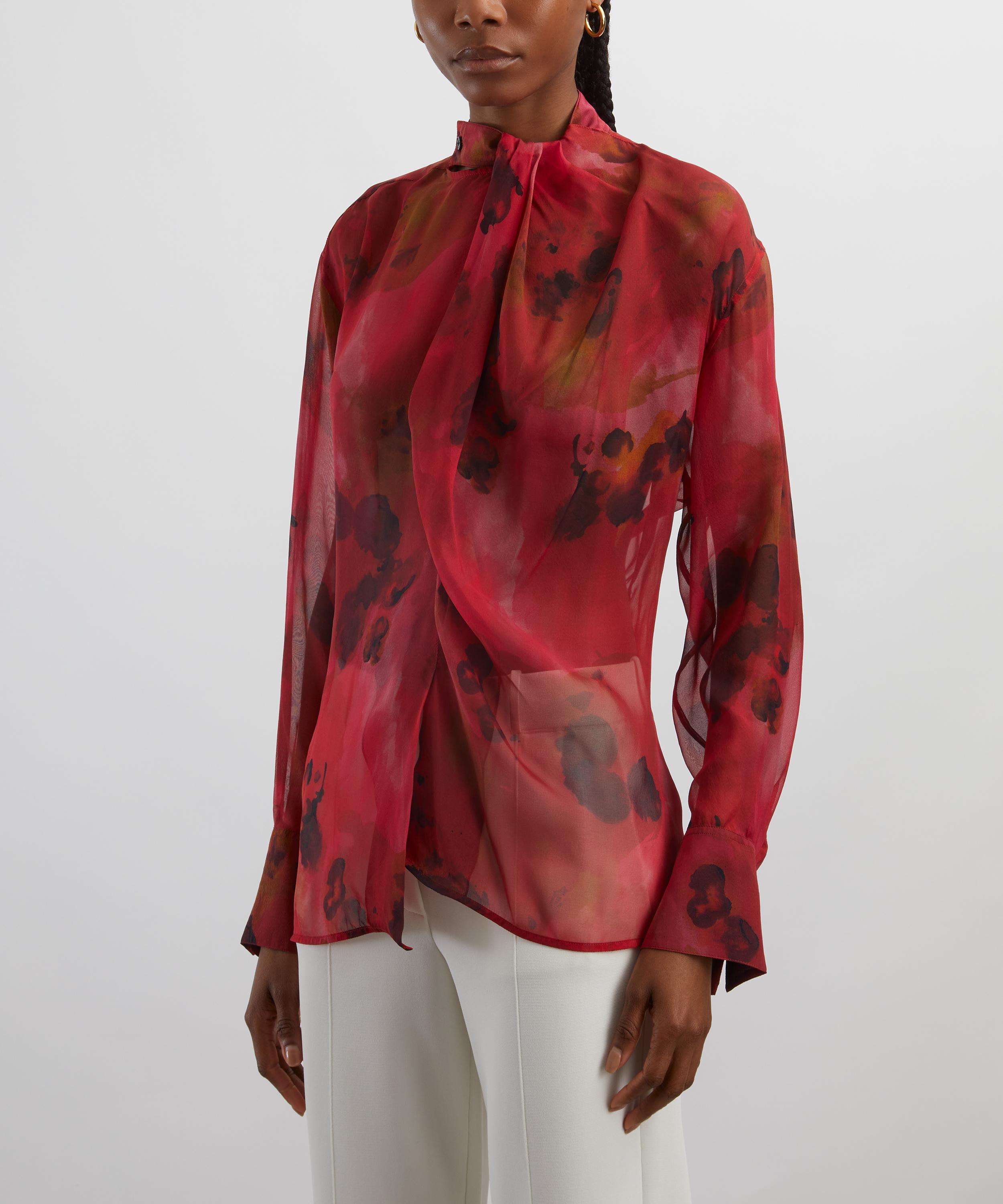Victoria Beckham - Drape Detail Blouse image number 2
