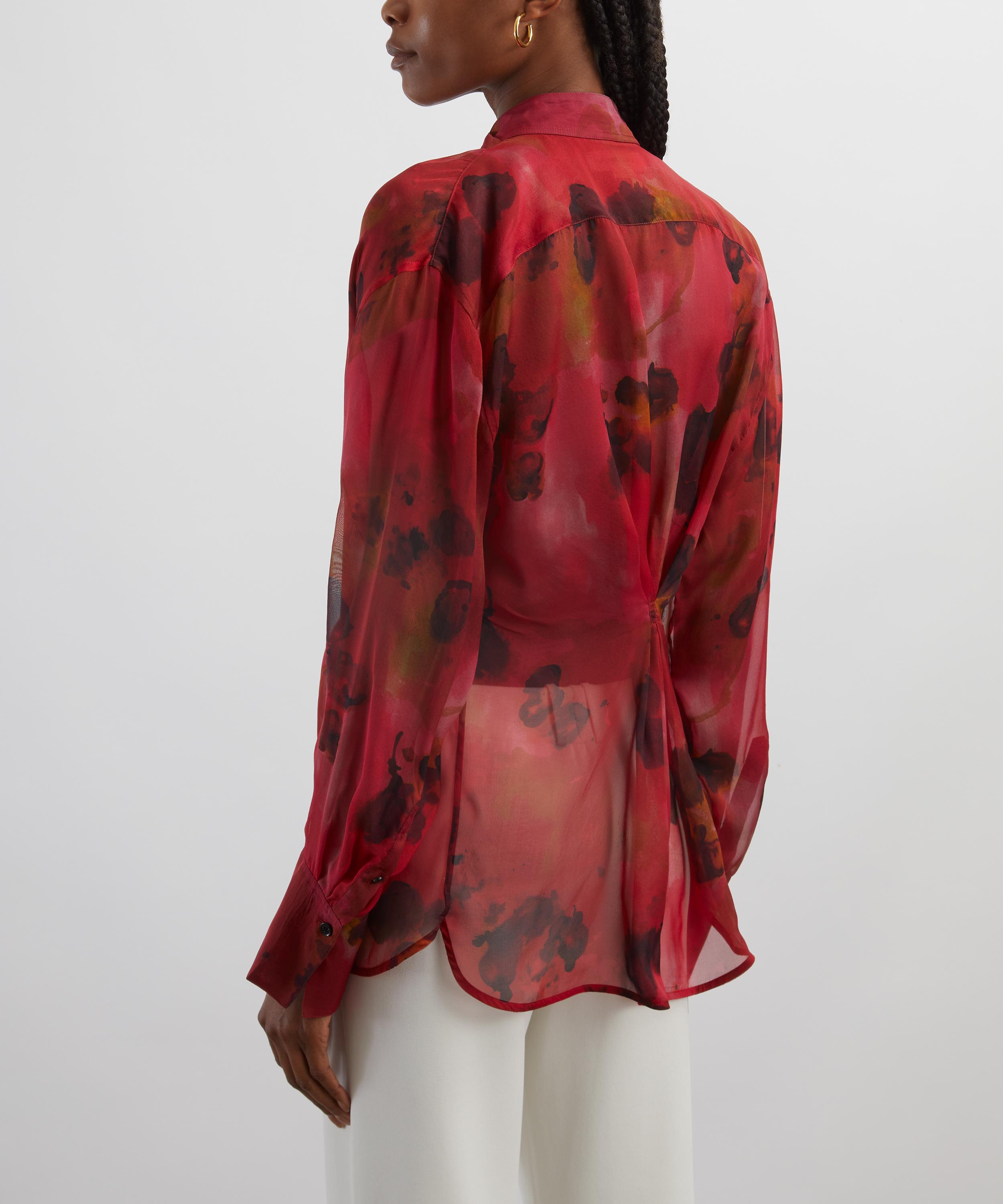 Victoria Beckham - Drape Detail Blouse image number 3