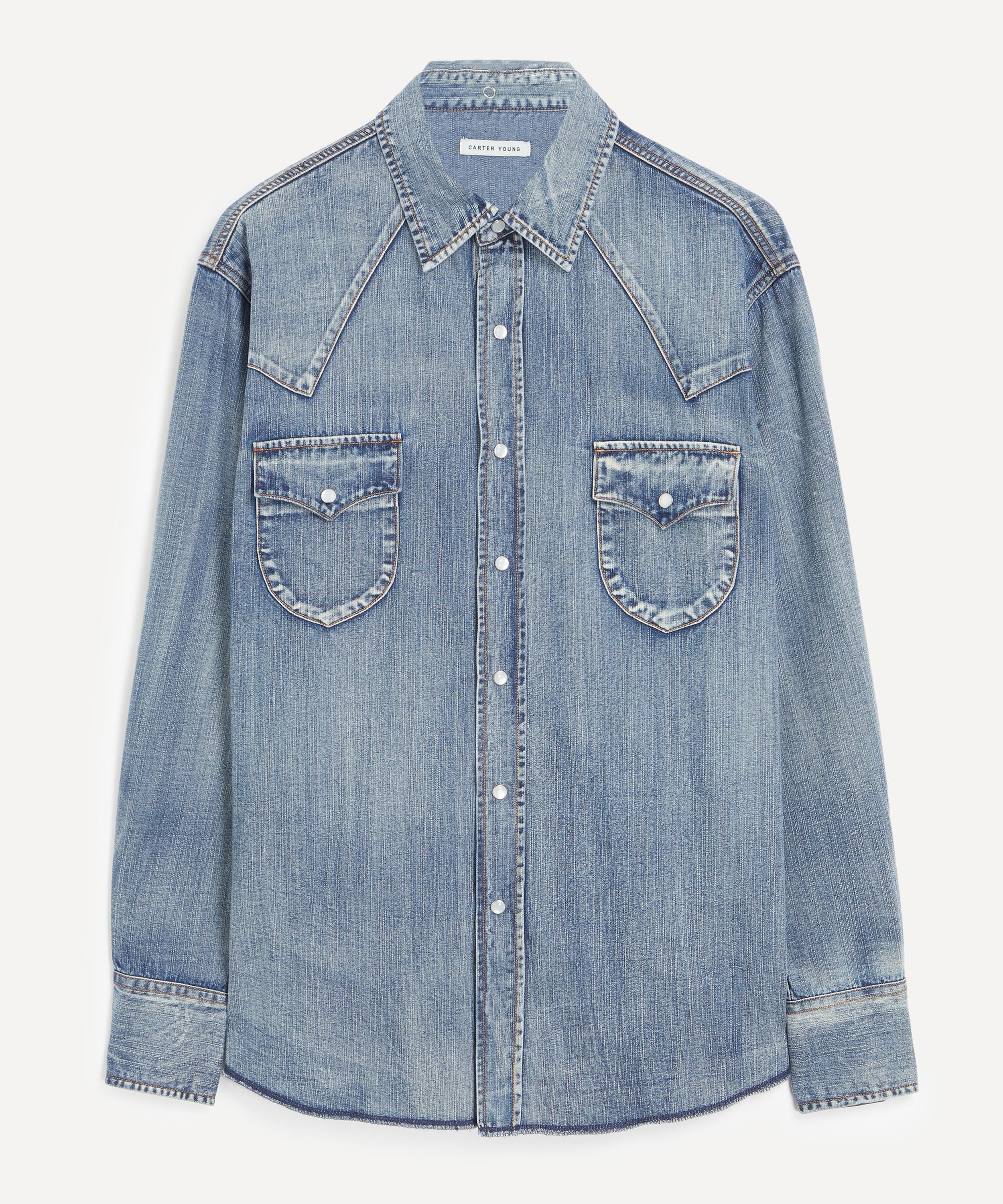 Carter Young - Denim Western Shirt image number 0