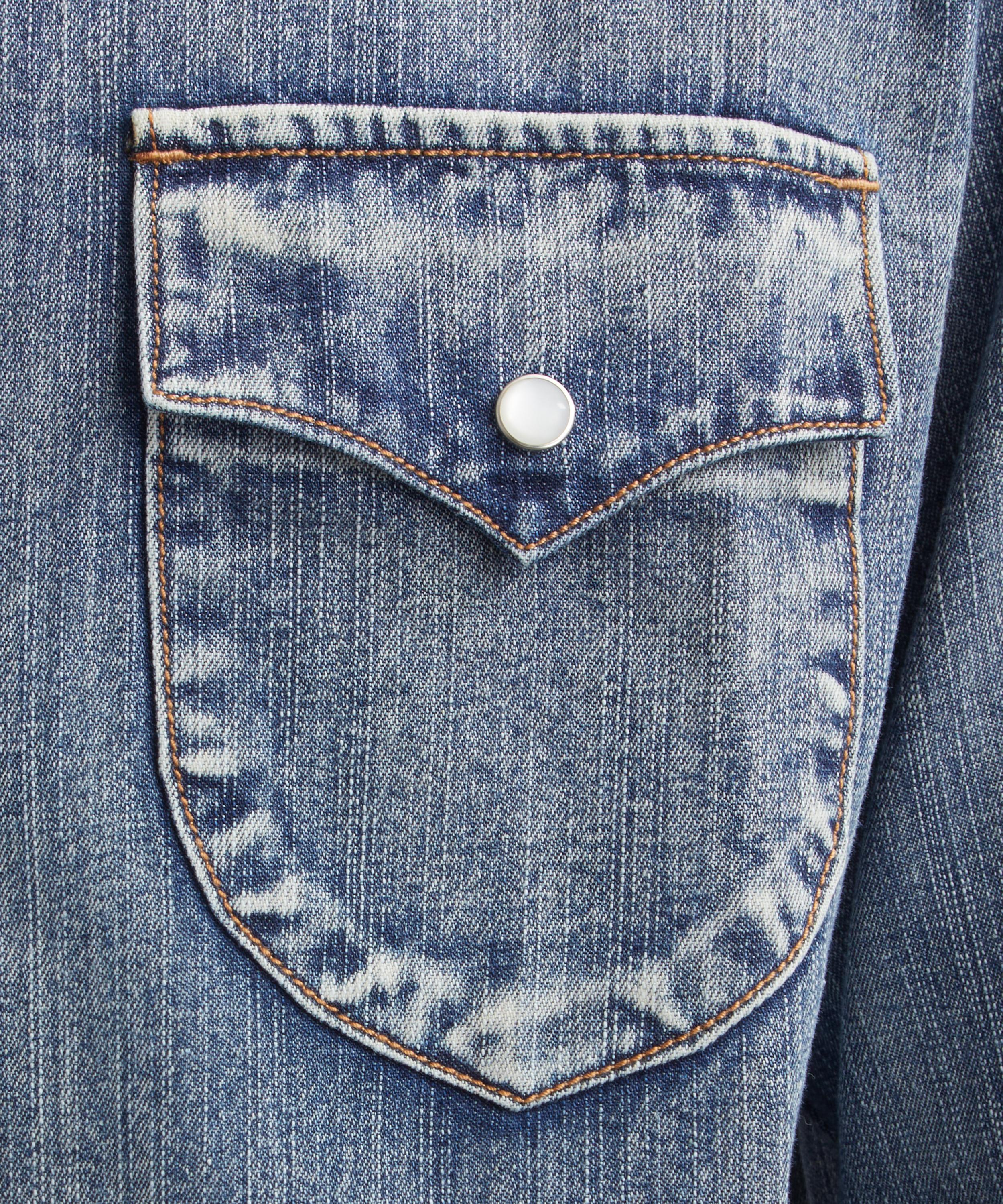 Carter Young - Denim Western Shirt image number 4