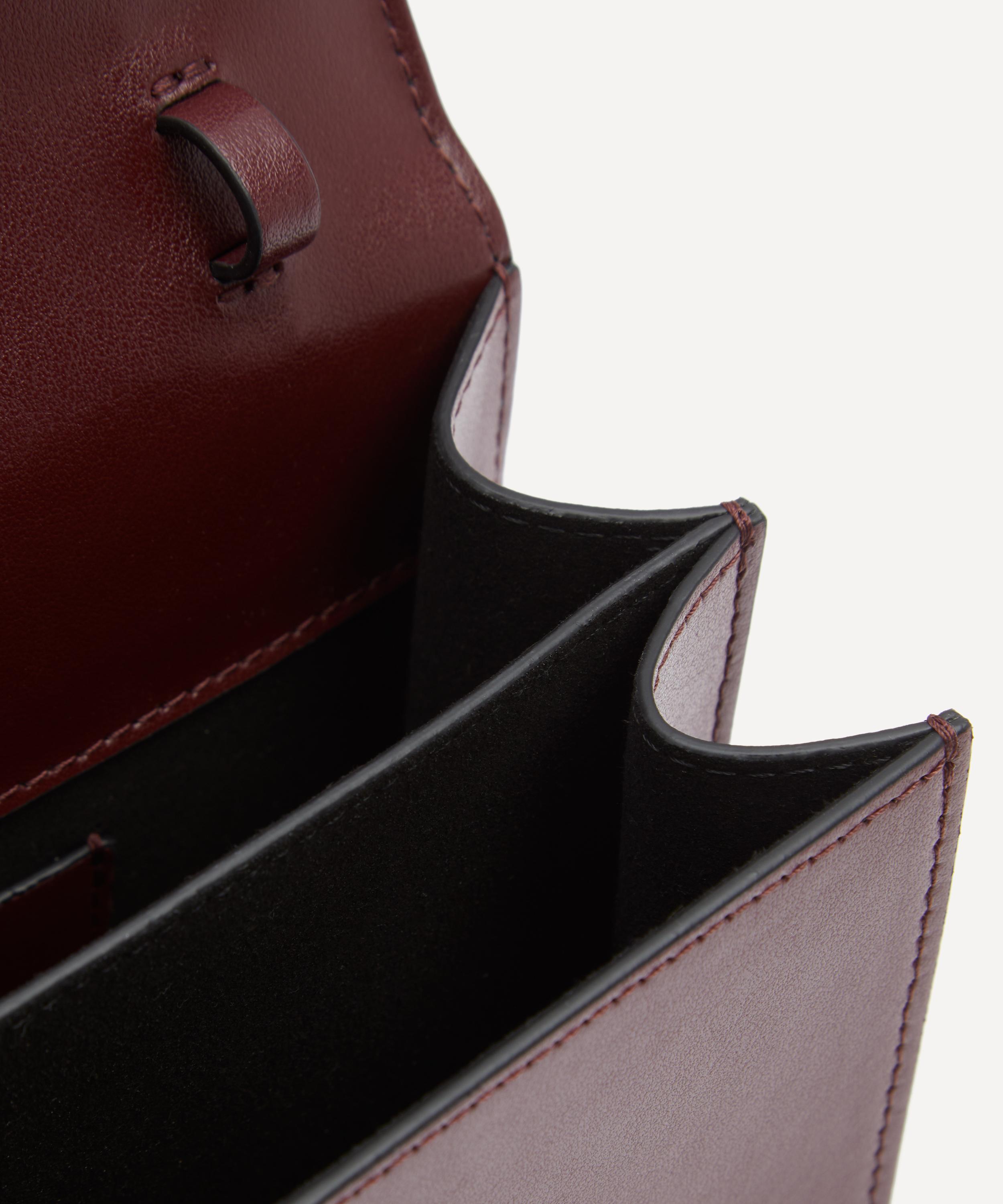 Victoria Beckham - Mini Dorian Leather Shoulder Bag image number 5