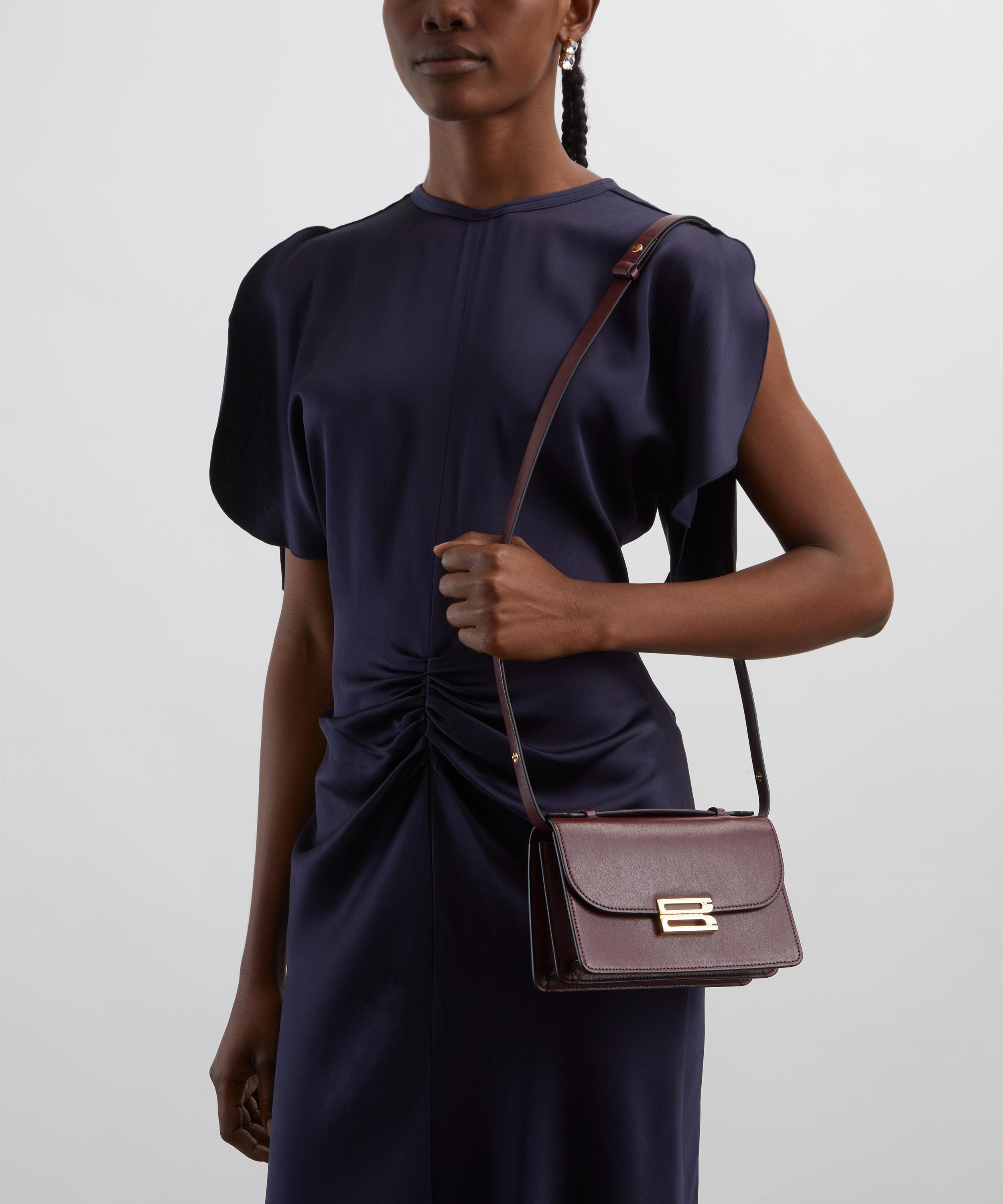 Victoria Beckham - Mini Dorian Leather Shoulder Bag image number 6