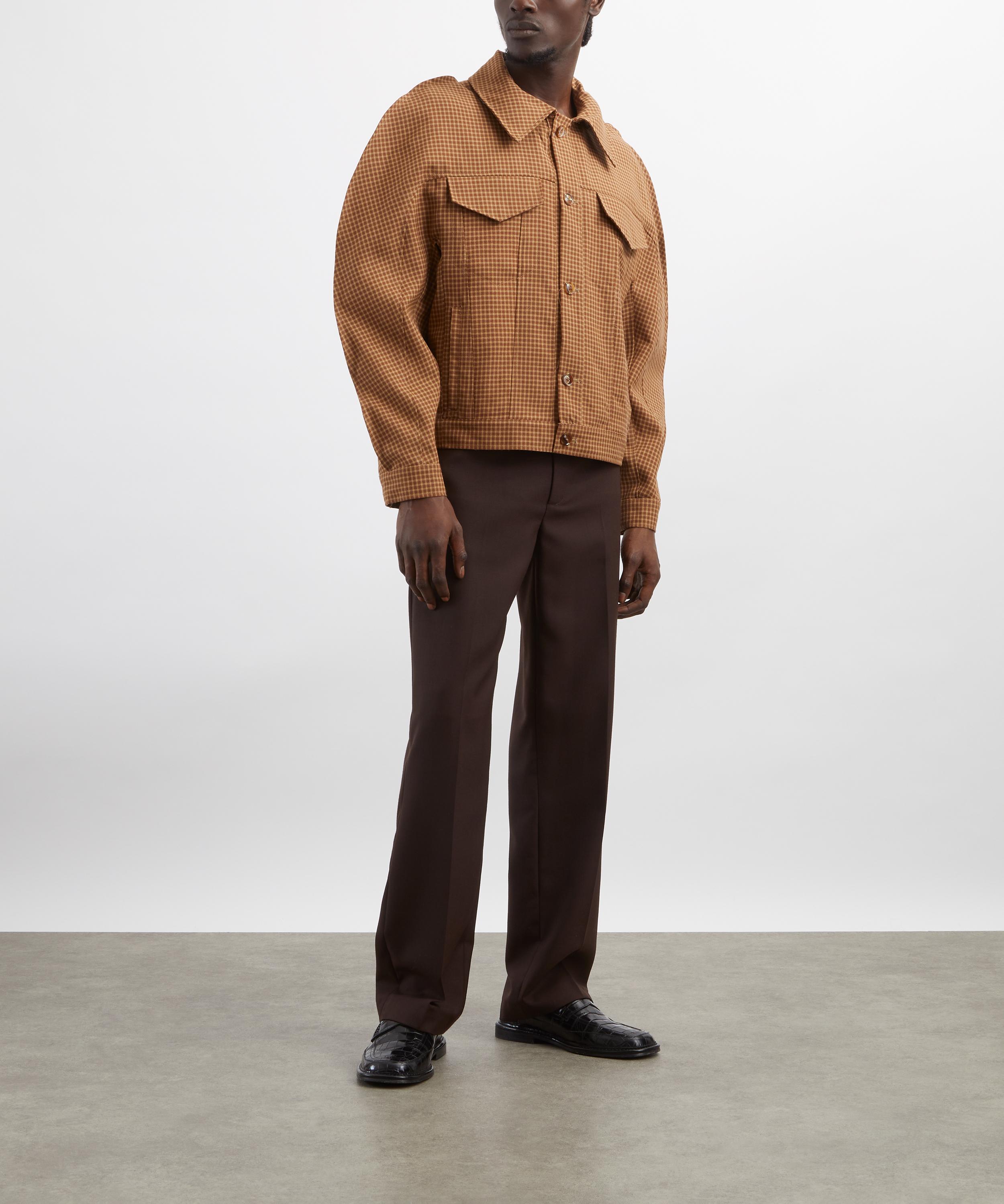 Séfr - Matthieu Check Wool Jacket image number 1