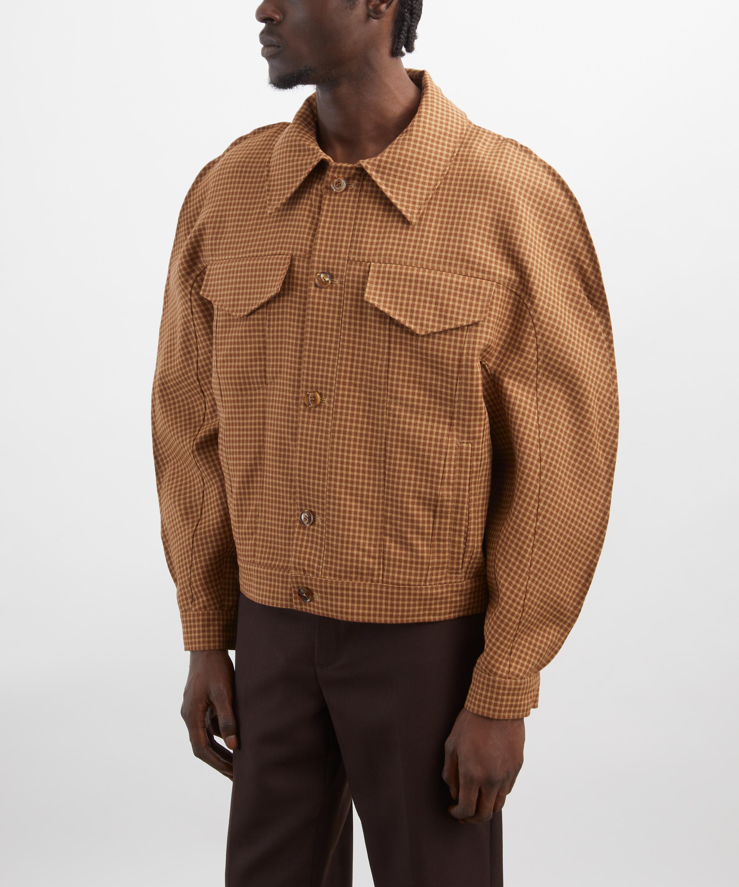 Séfr - Matthieu Check Wool Jacket image number 2
