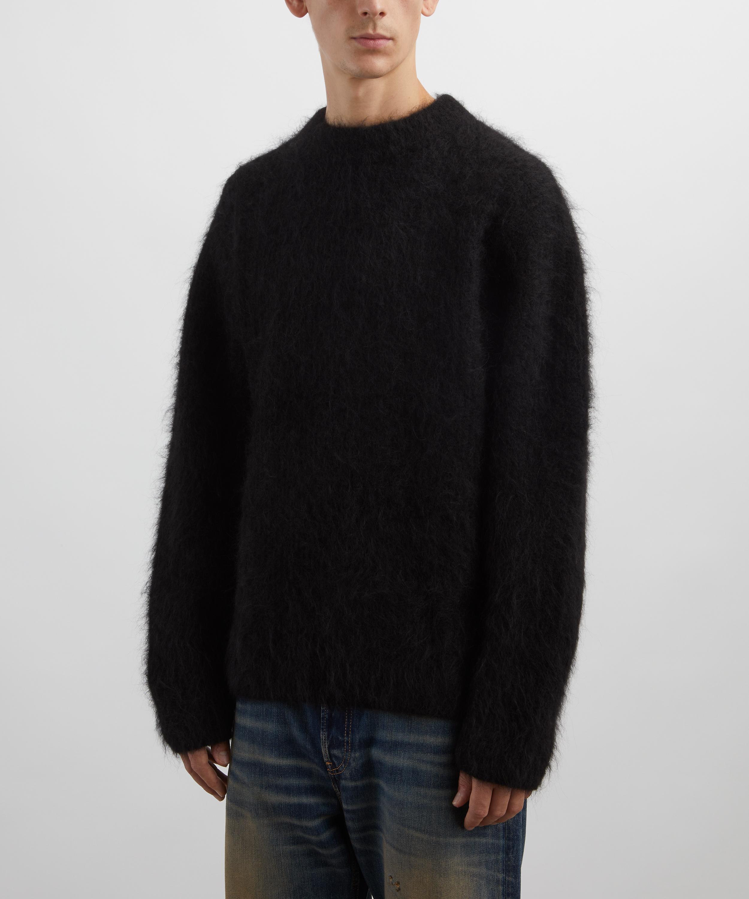 Séfr - Black Haru Brushed Alpaca-Blend Jumper image number 2