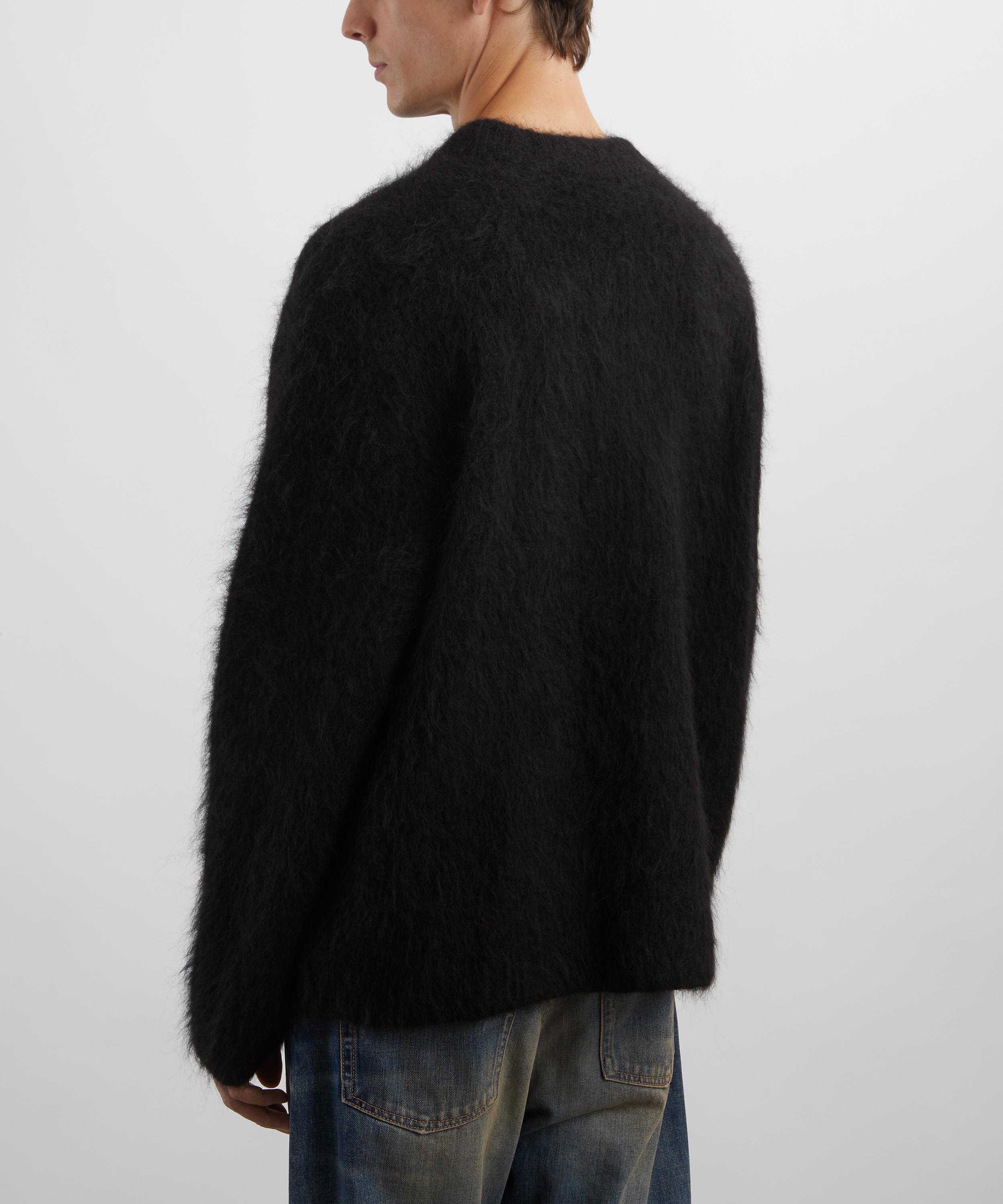 Séfr - Black Haru Brushed Alpaca-Blend Jumper image number 3