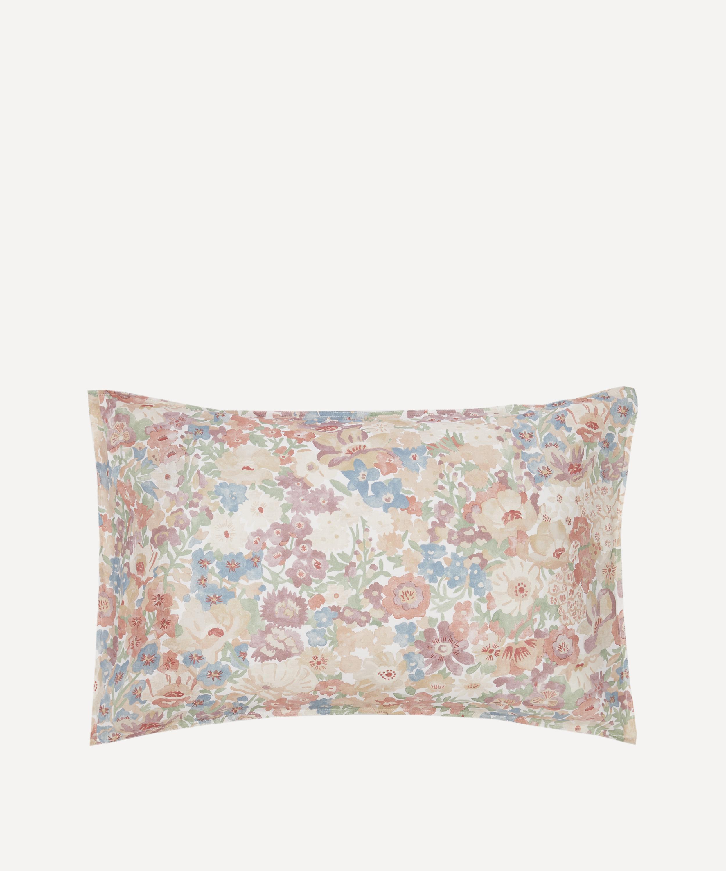 Liberty - Watercolour Thorpe Linen Standard Pillowcase image number 1