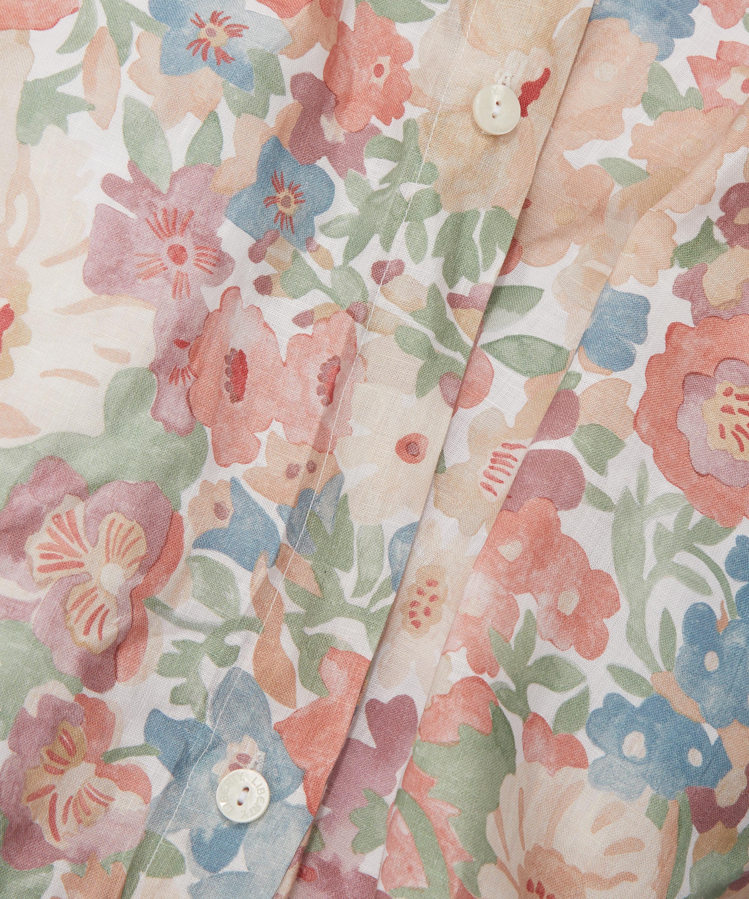Liberty - Watercolour Thorpe Linen Super King Duvet Cover Set image number 2