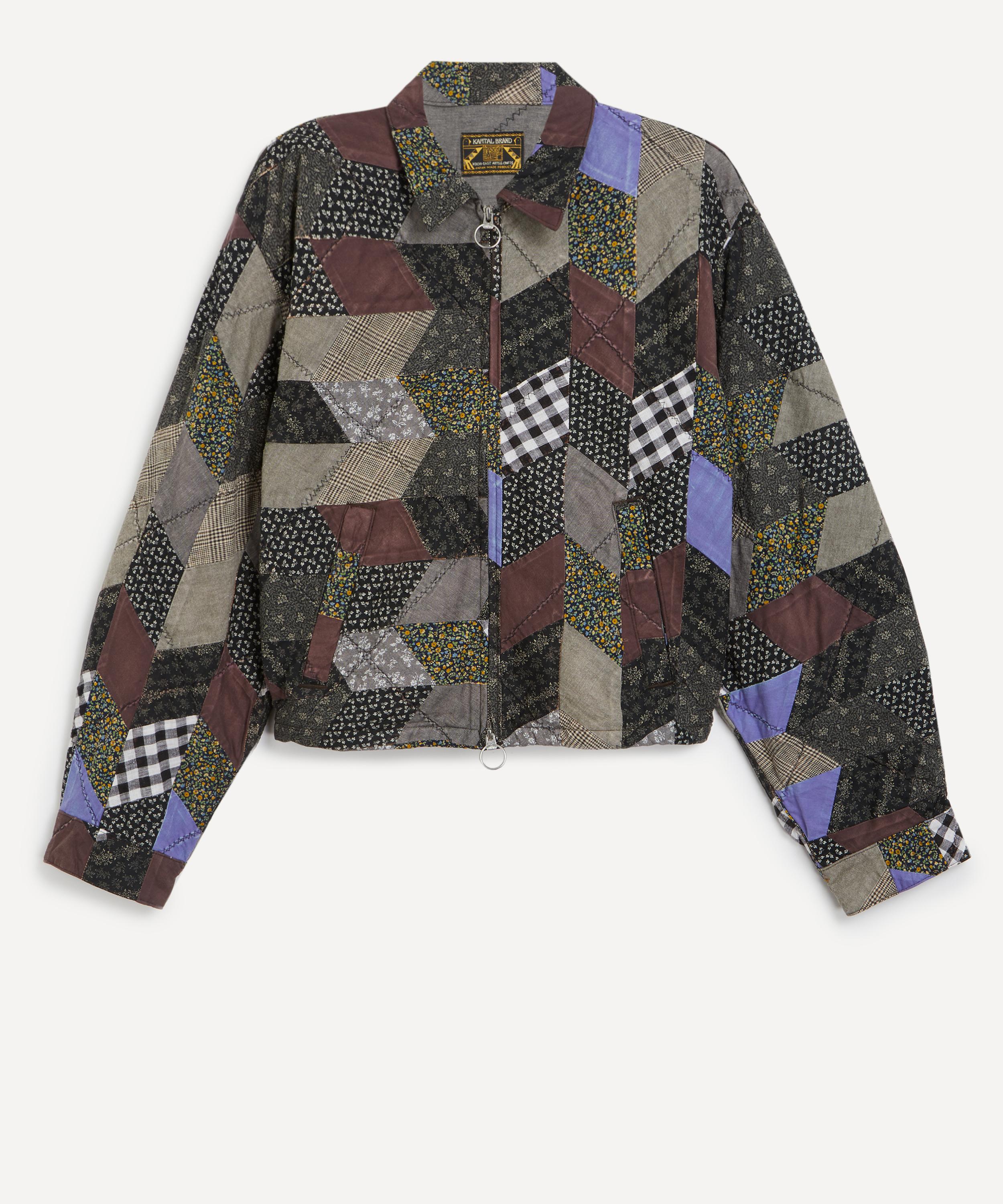 Kapital - Yabane Quilt Patchwork Drizzler Parka image number 0