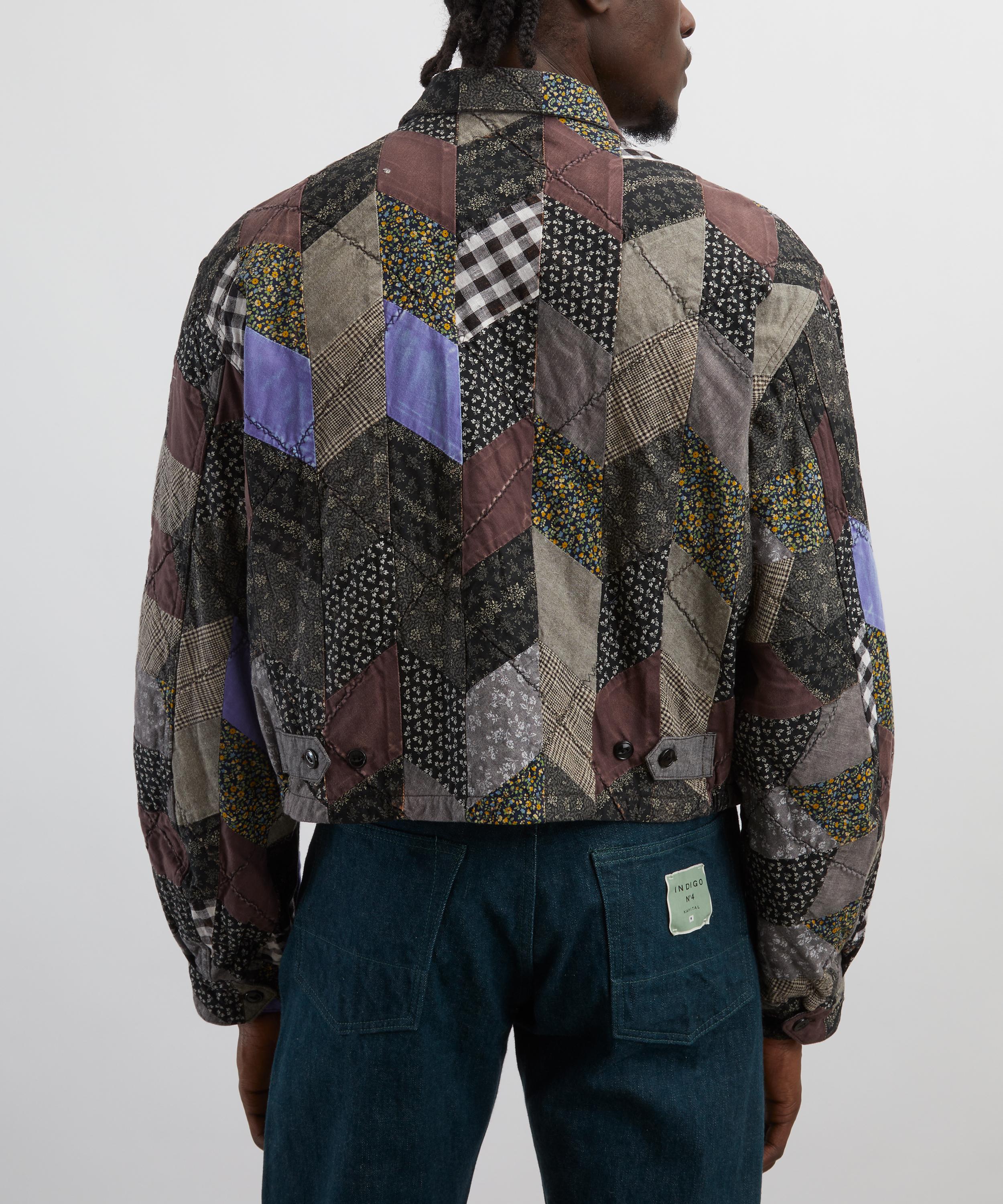 Kapital - Yabane Quilt Patchwork Drizzler Parka image number 3