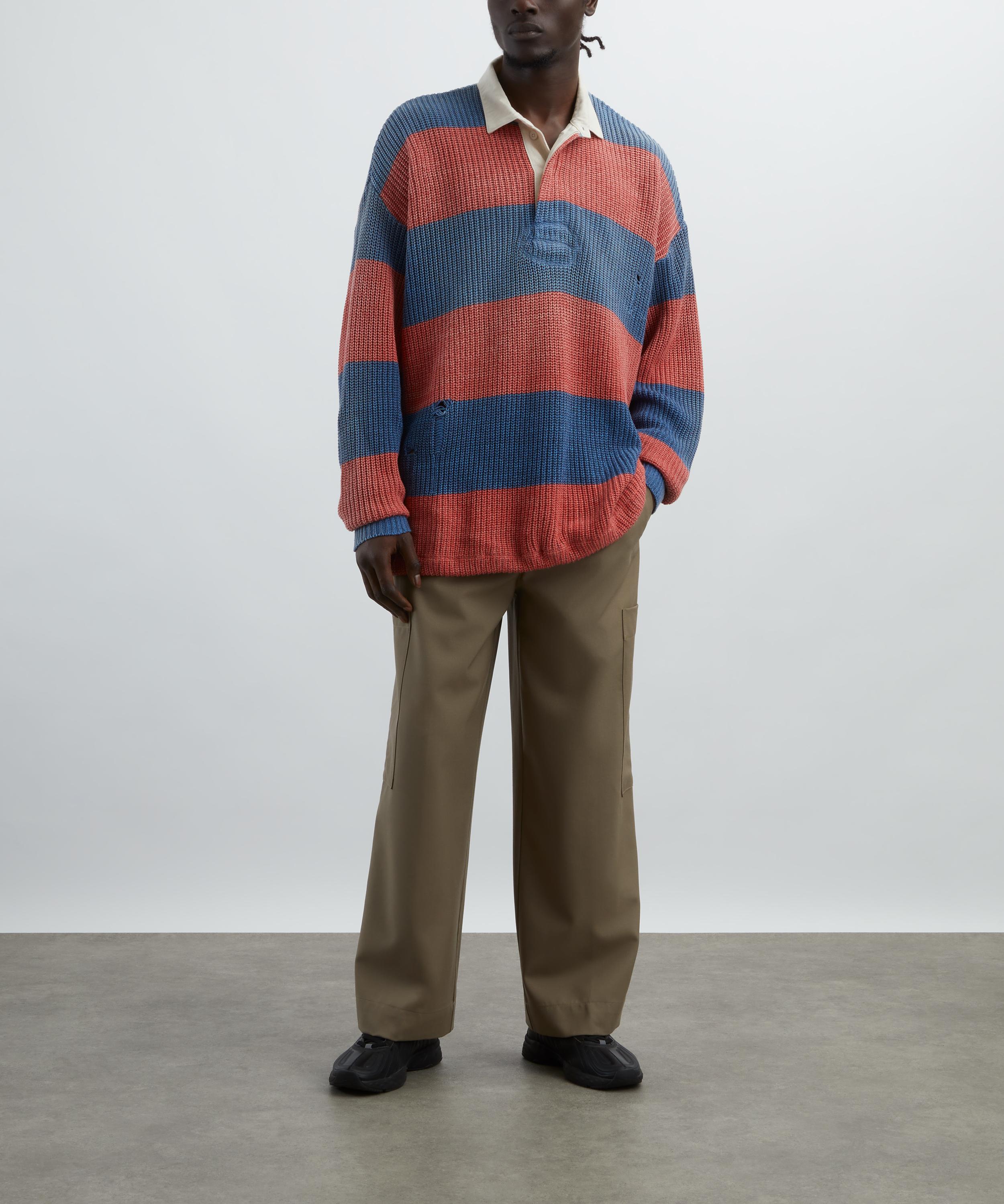 Kapital - 5G Cotton Knit RUGGER Shirt image number 1