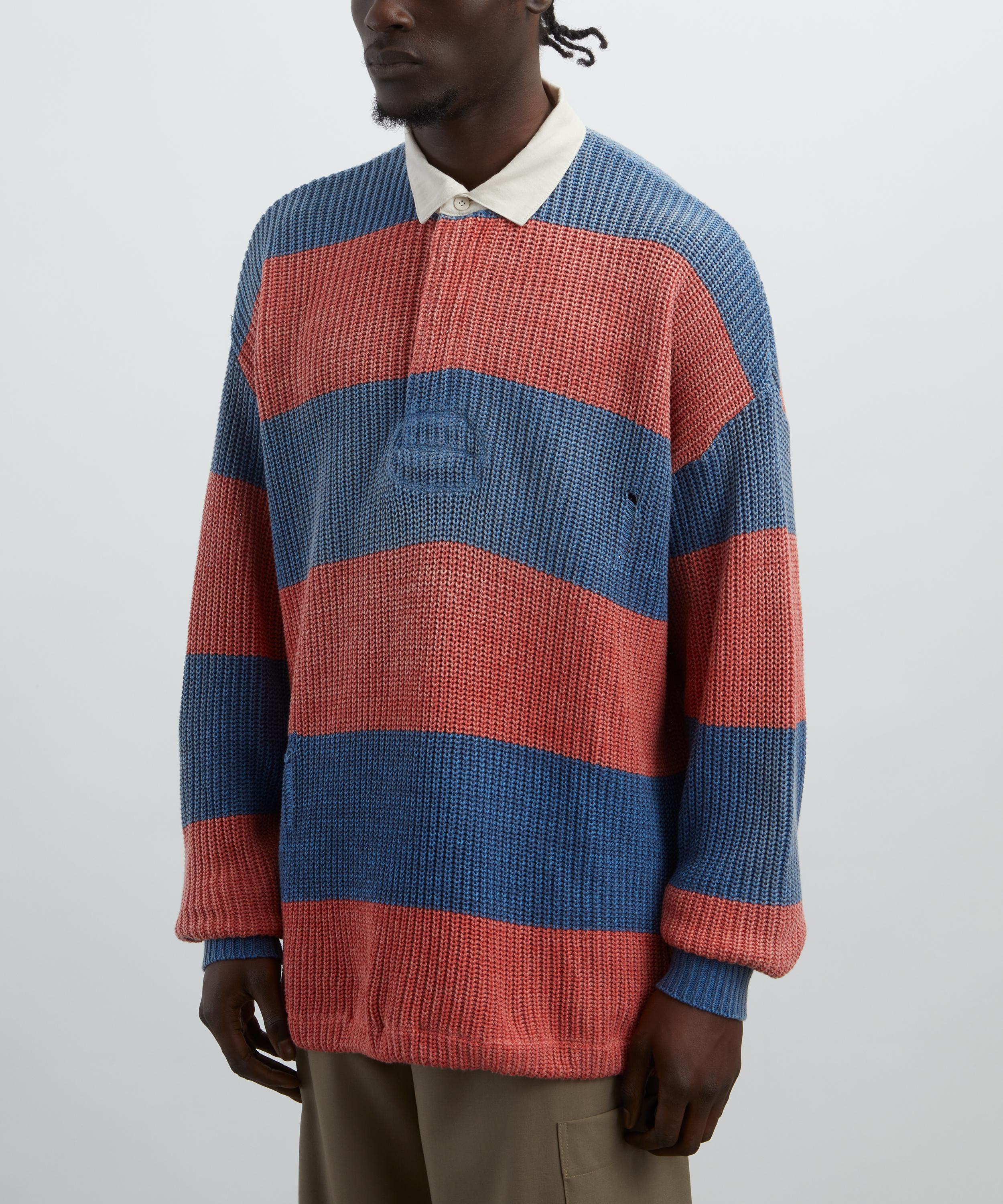 Kapital - 5G Cotton Knit RUGGER Shirt image number 2