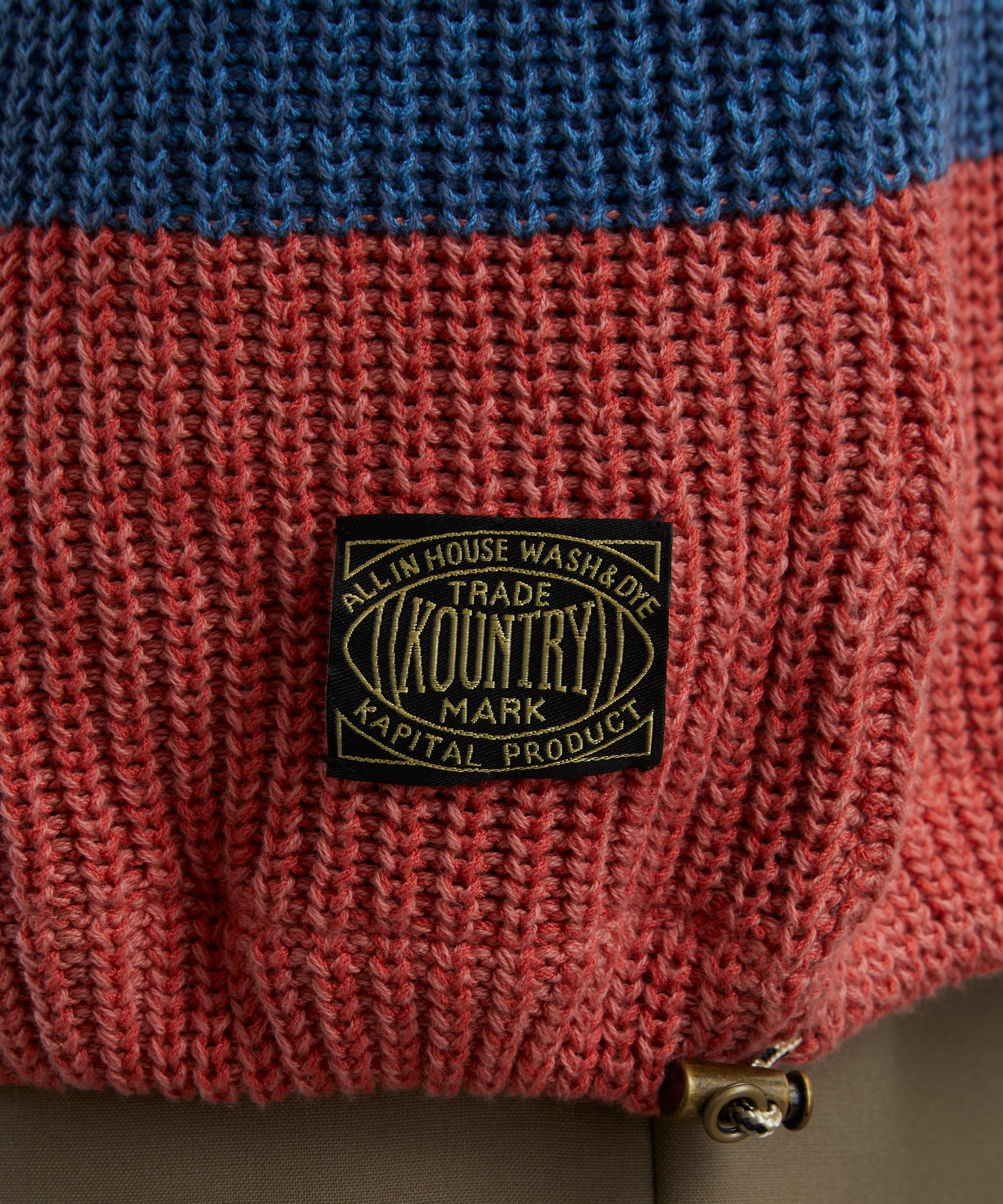 Kapital - 5G Cotton Knit RUGGER Shirt image number 4