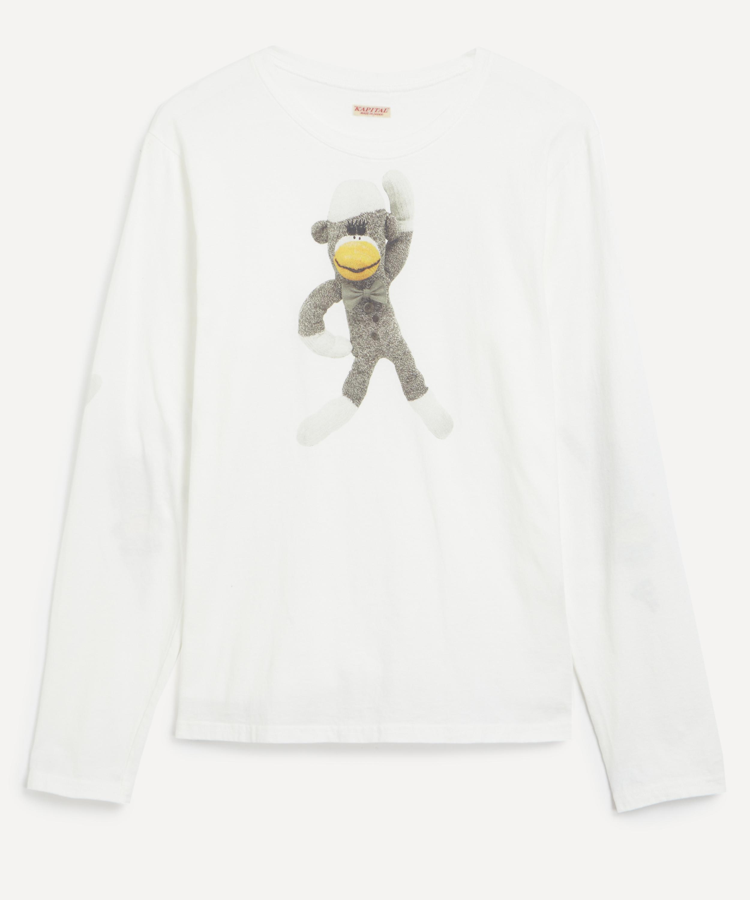 Kapital - Kinechisaku Crewneck Long-Sleeve T-Shirt image number 0