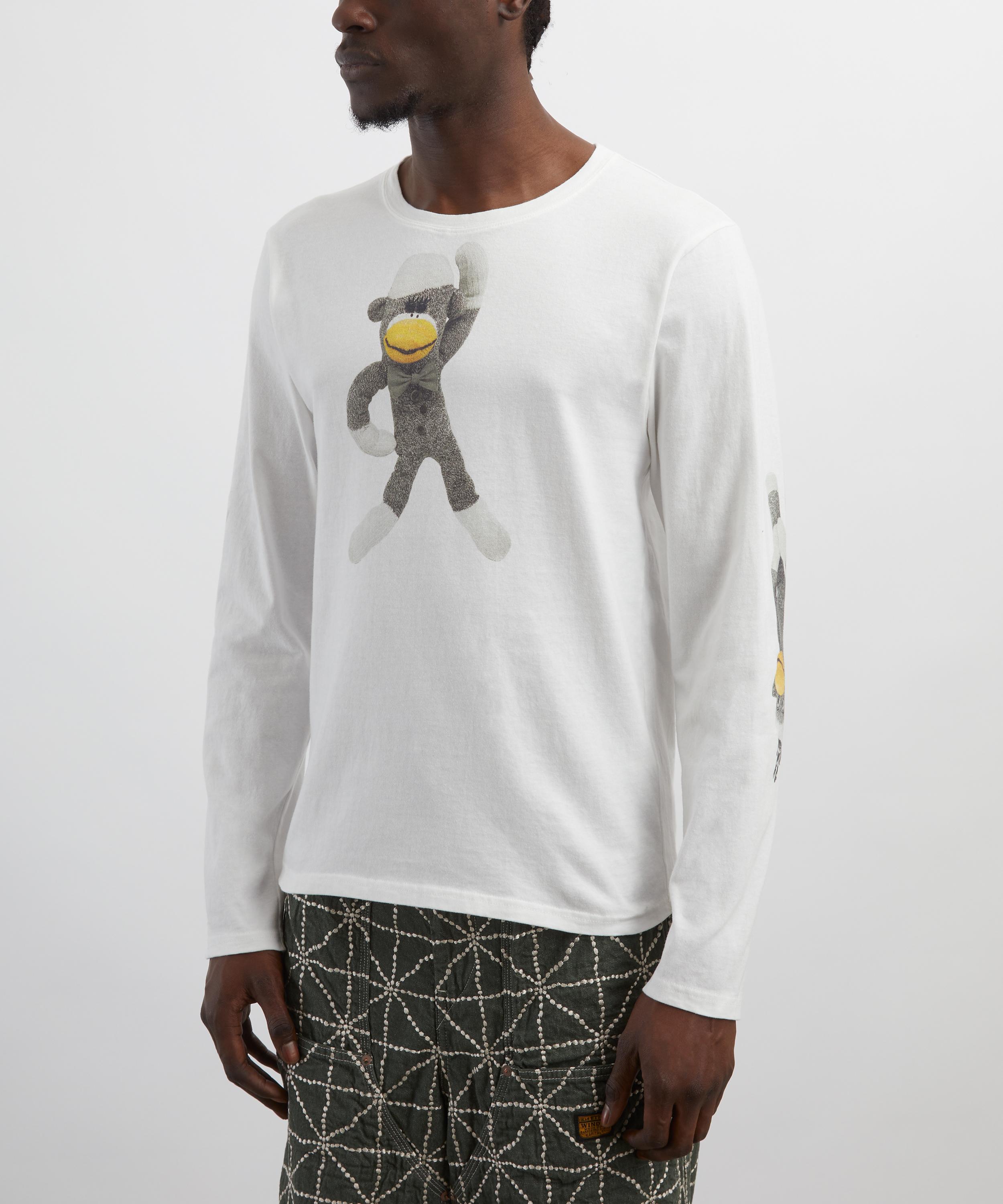 Kapital - Kinechisaku Crewneck Long-Sleeve T-Shirt image number 2