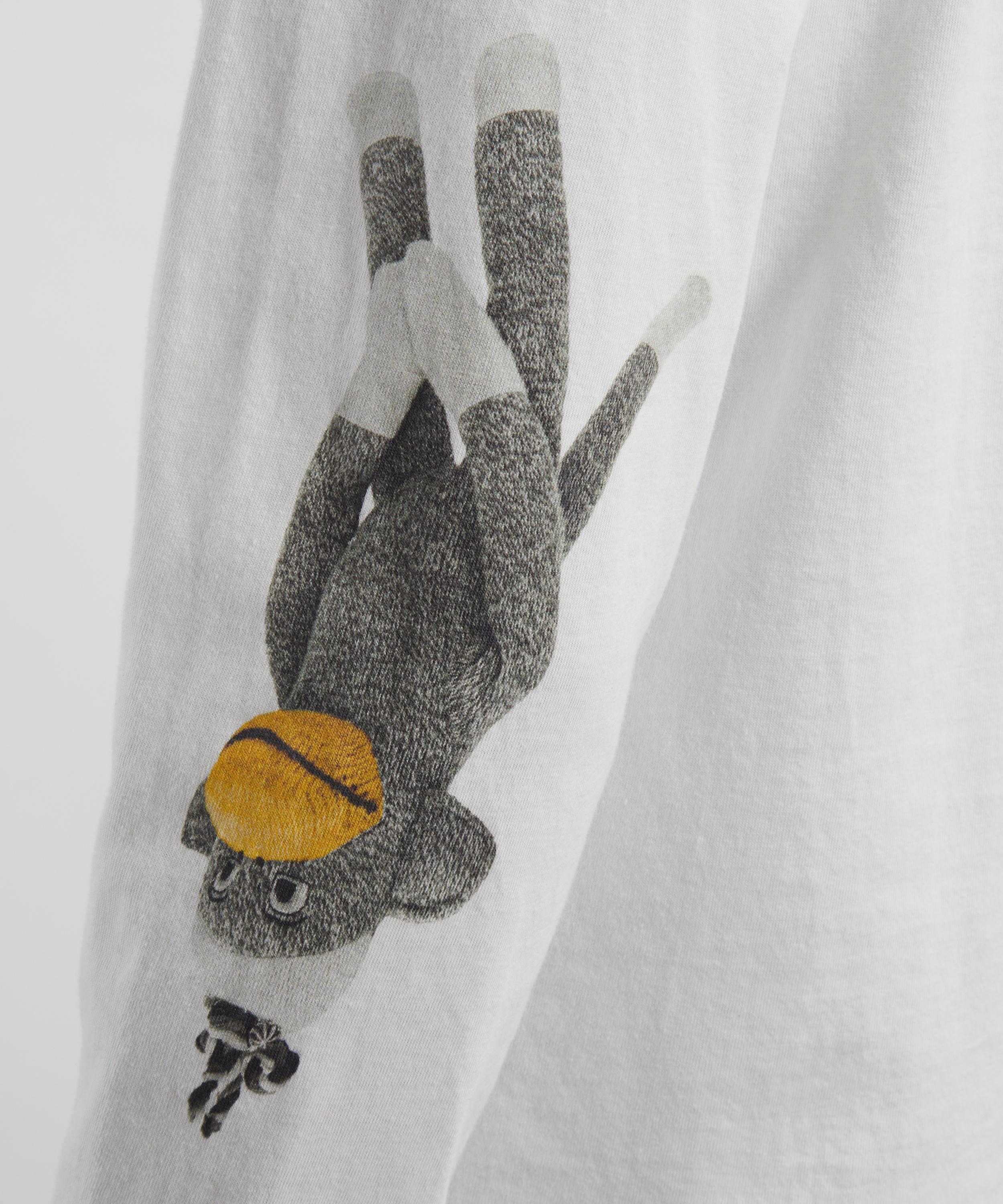 Kapital - Kinechisaku Crewneck Long-Sleeve T-Shirt image number 4