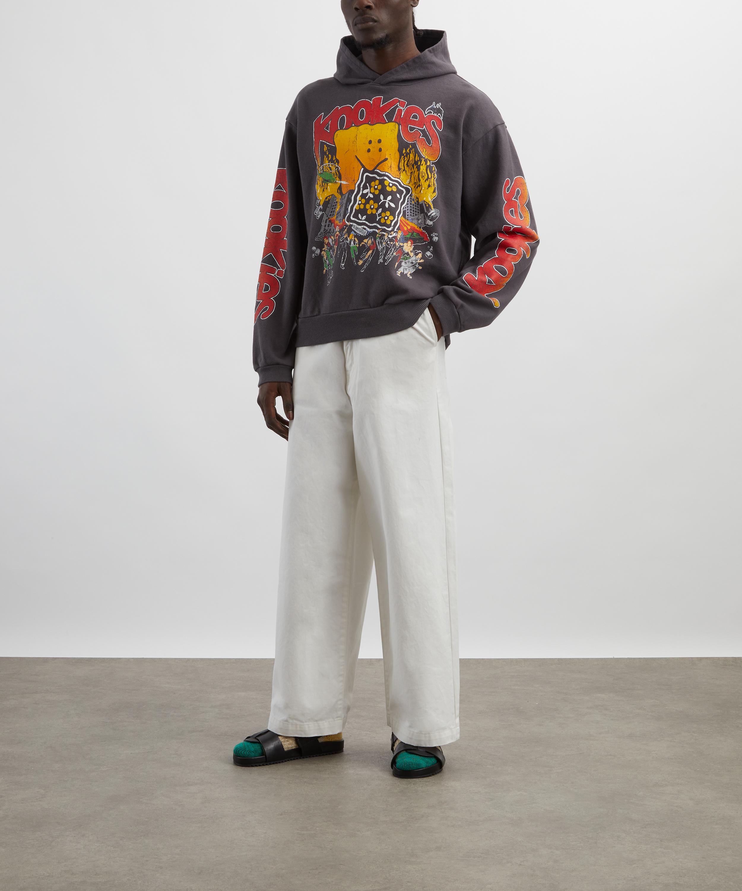 Kapital - Baggy Chino Trousers image number 1