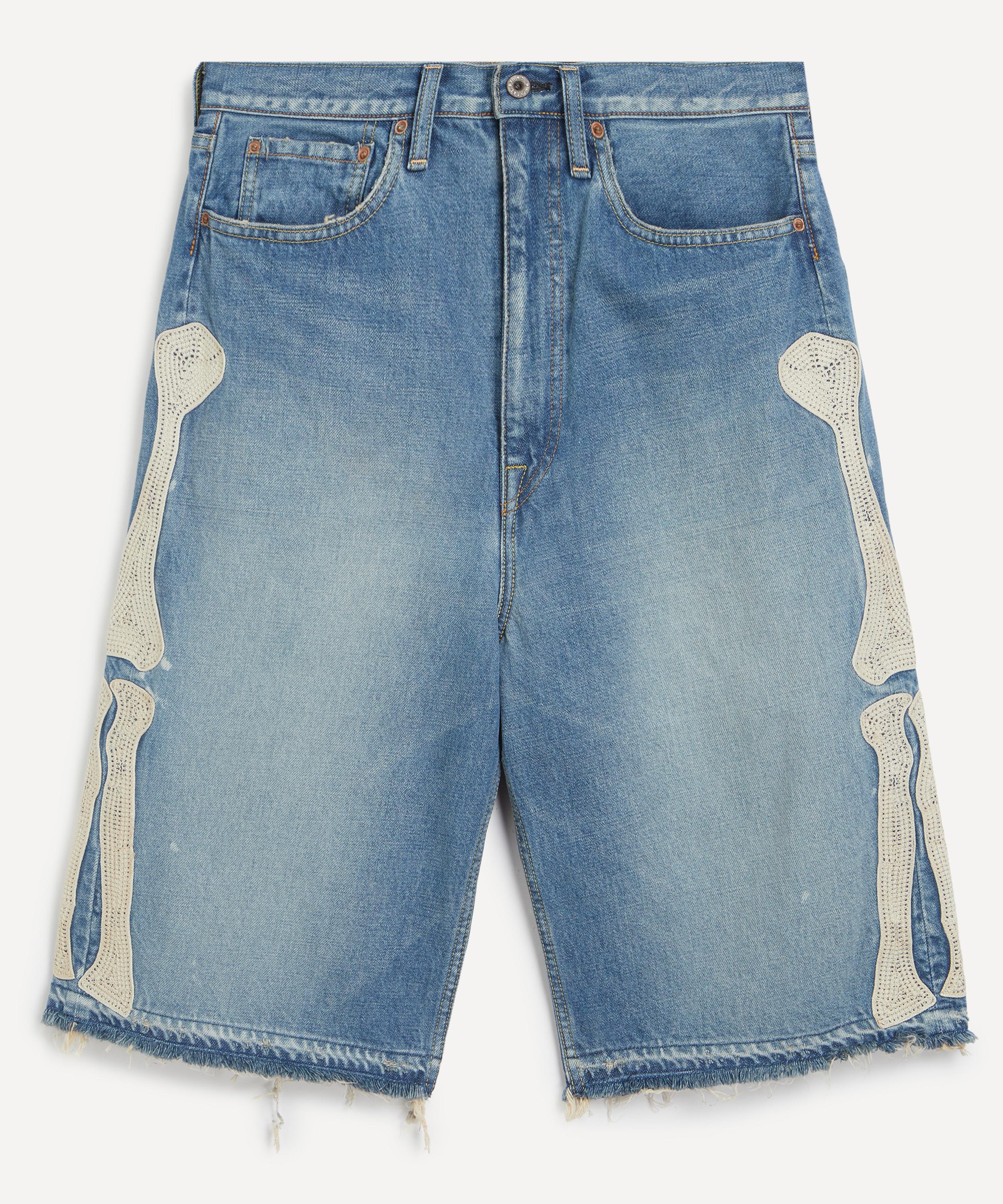 パンツ kapital born shorts 30 パンツ kapital born shorts 30 Blue KAPITAL 14oz Bone Denim 5P