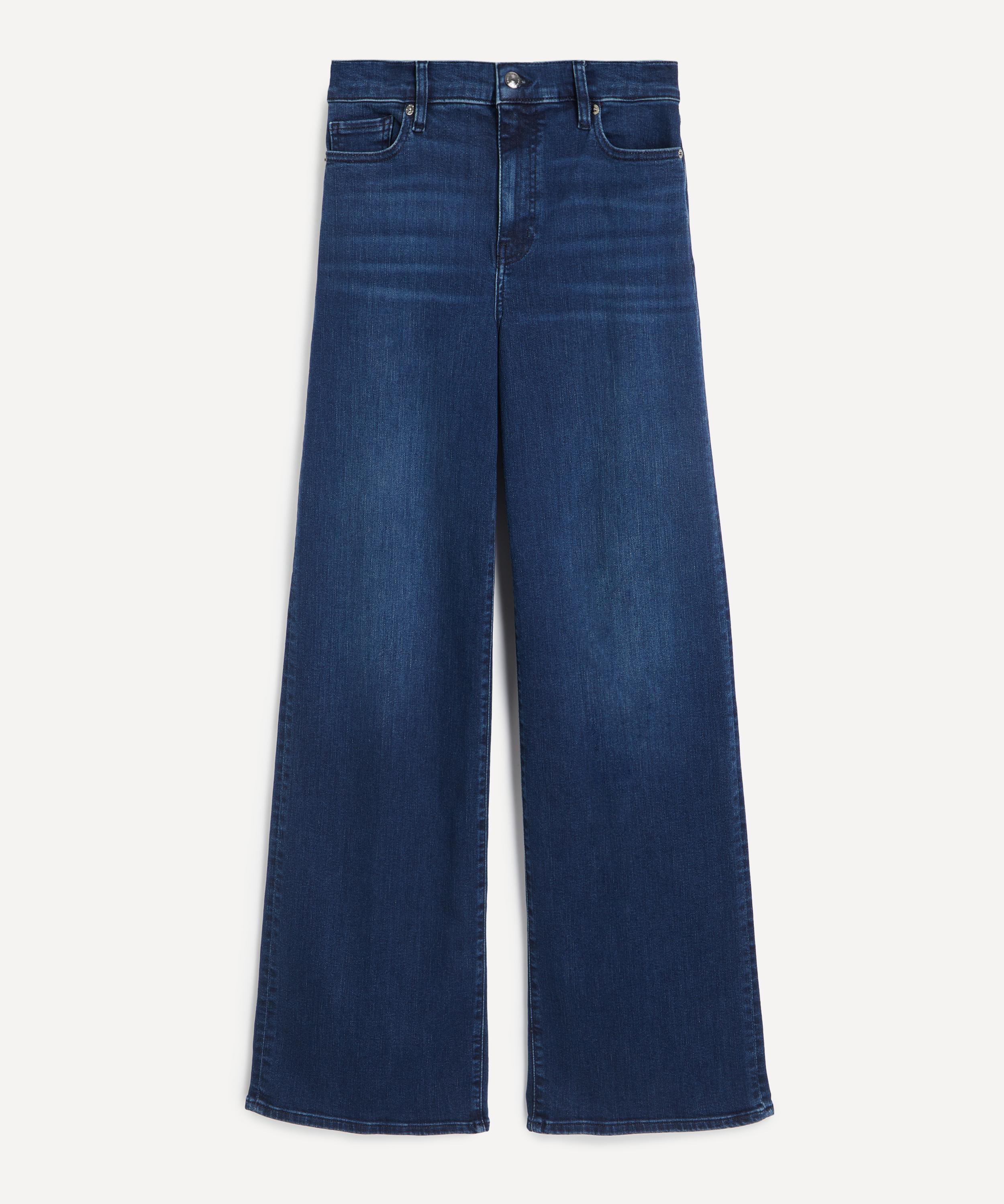 Frame - Le Slim Palazzo Jeans in Drizzle image number 0