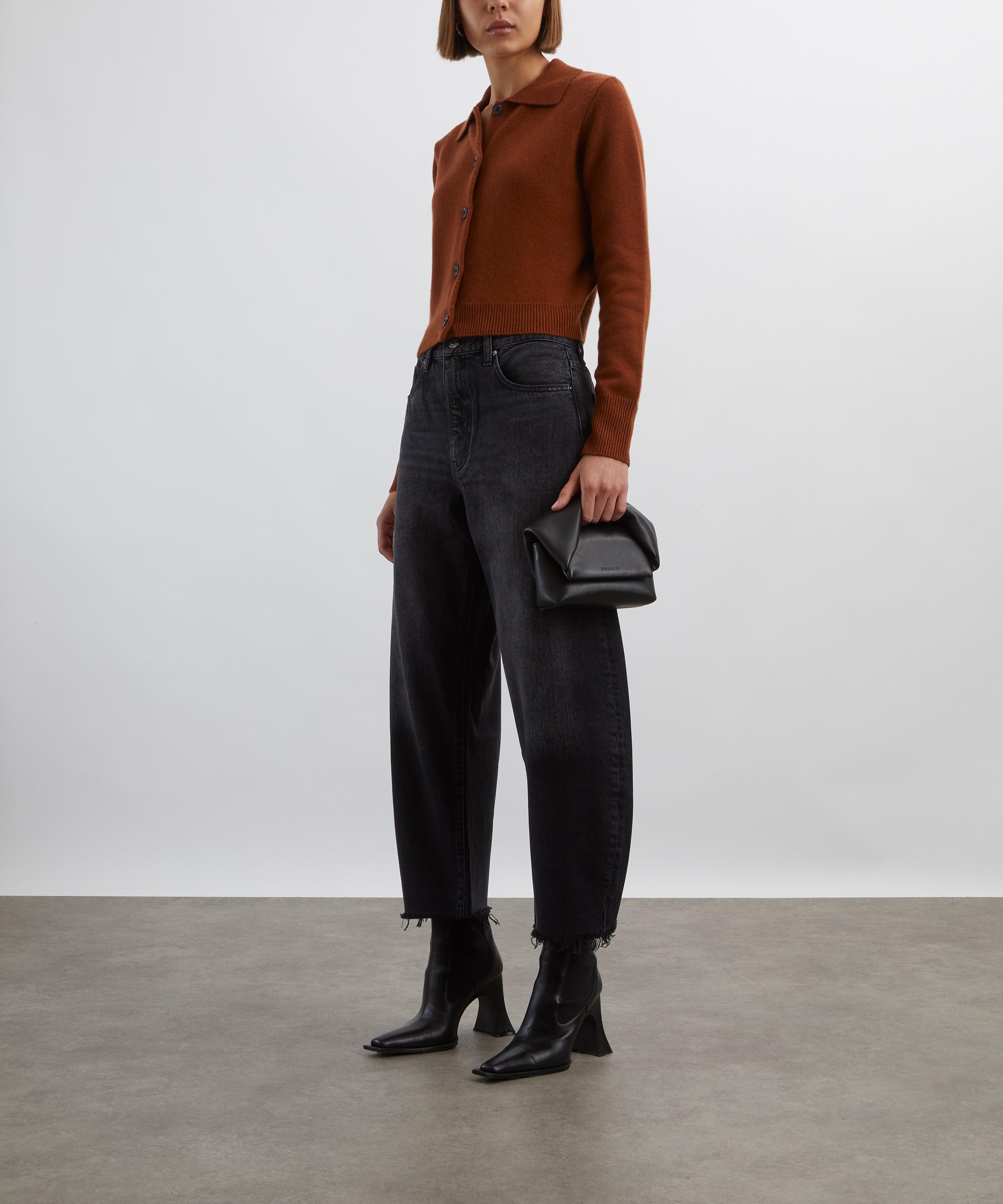 Frame - The Bubble Crop Jeans in Limitless Raw Fray image number 1